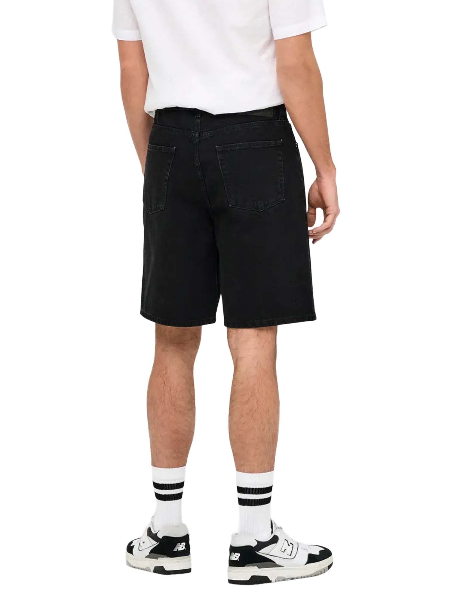 Only & Sons Shorts ONSFADE Vita media Loose Fit Nero