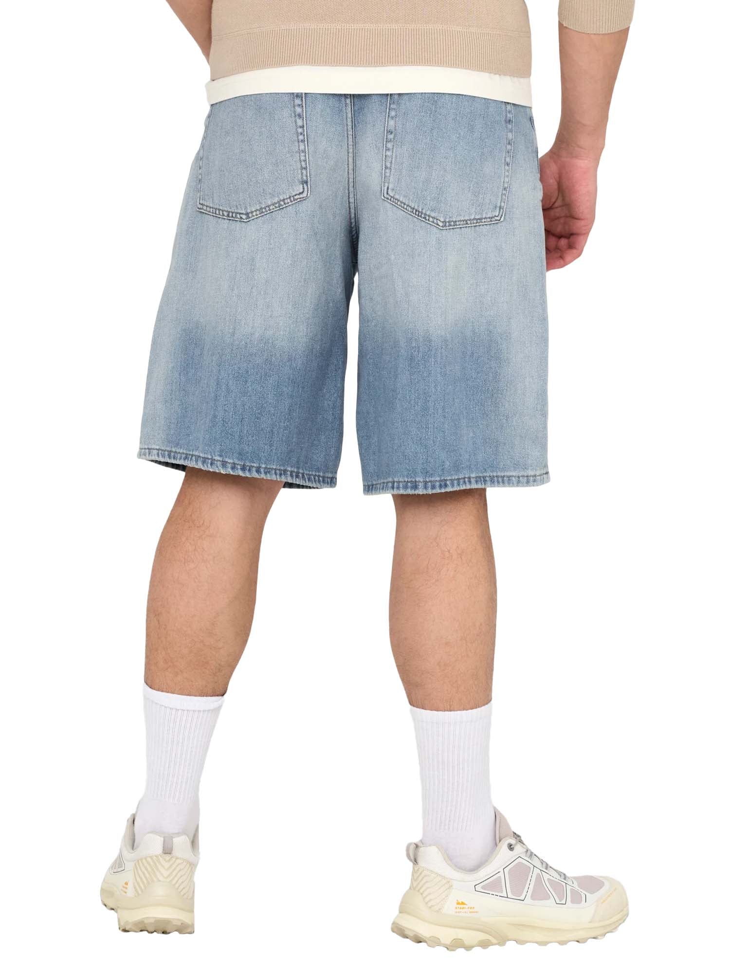 Only & Sons Shorts ONSCARL Vita media Balloon Fit Azzurro