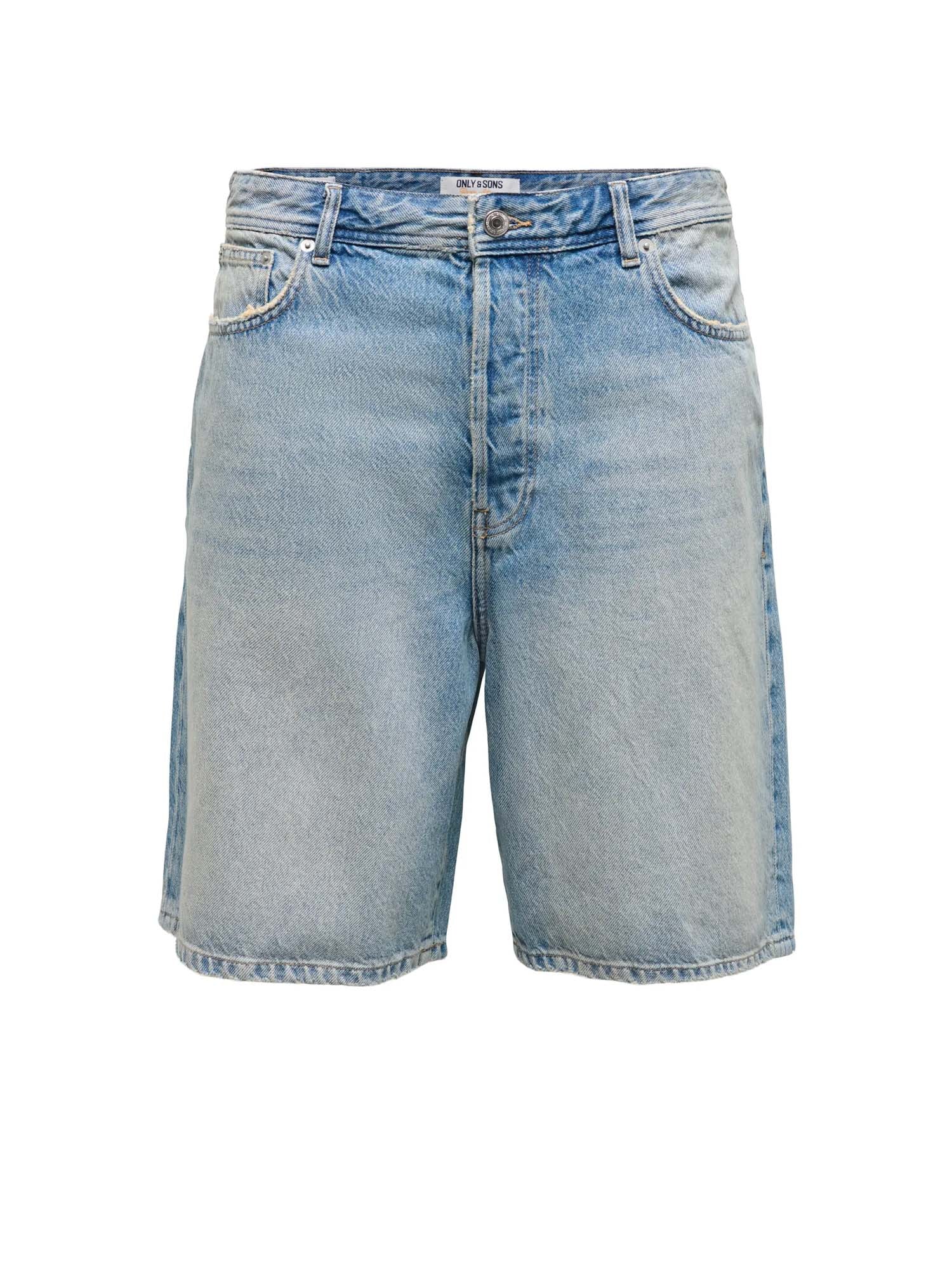 Only & Sons Shorts ONSFADE Vita media Loose Fit Blu