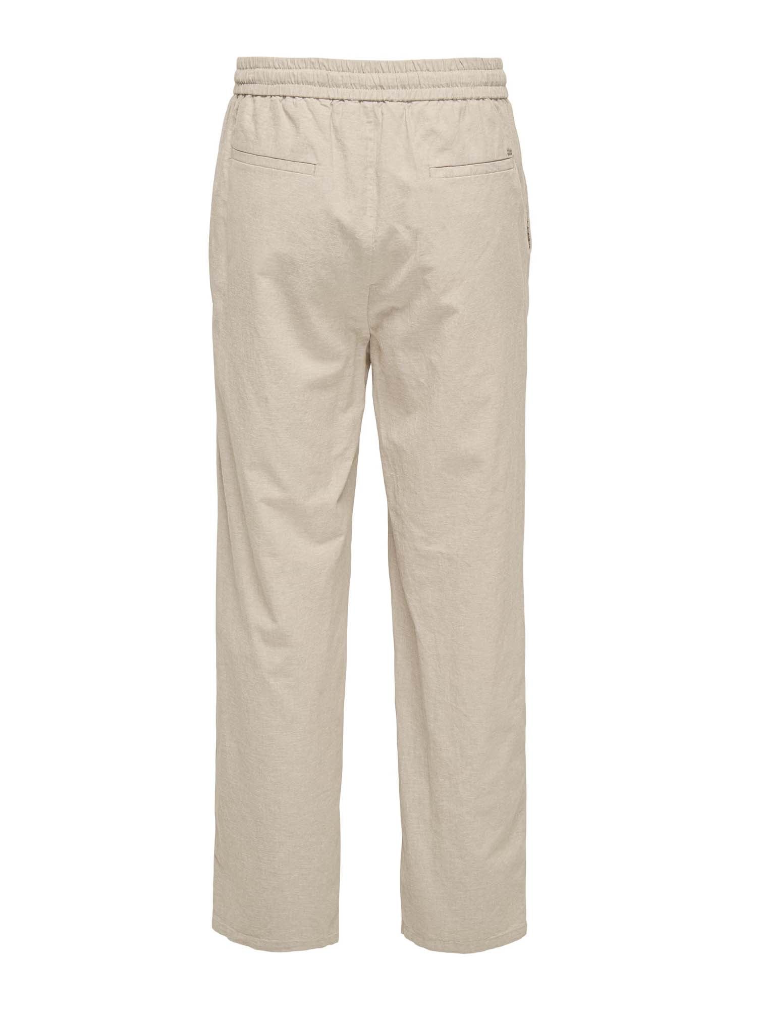 Only & Sons Pantaloni SINUS Loose Fit Grigio