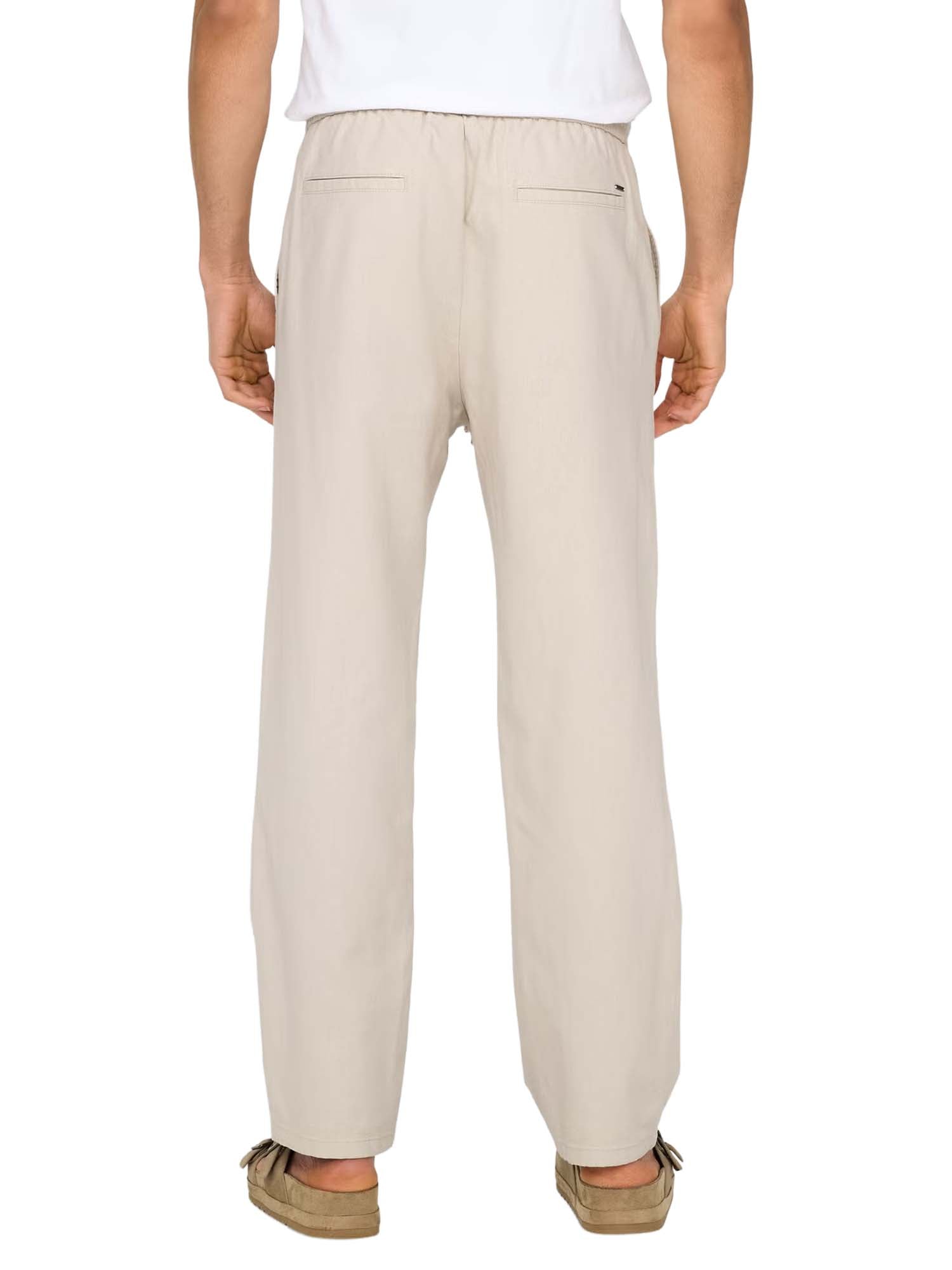 Only & Sons Pantaloni SINUS Loose Fit Grigio