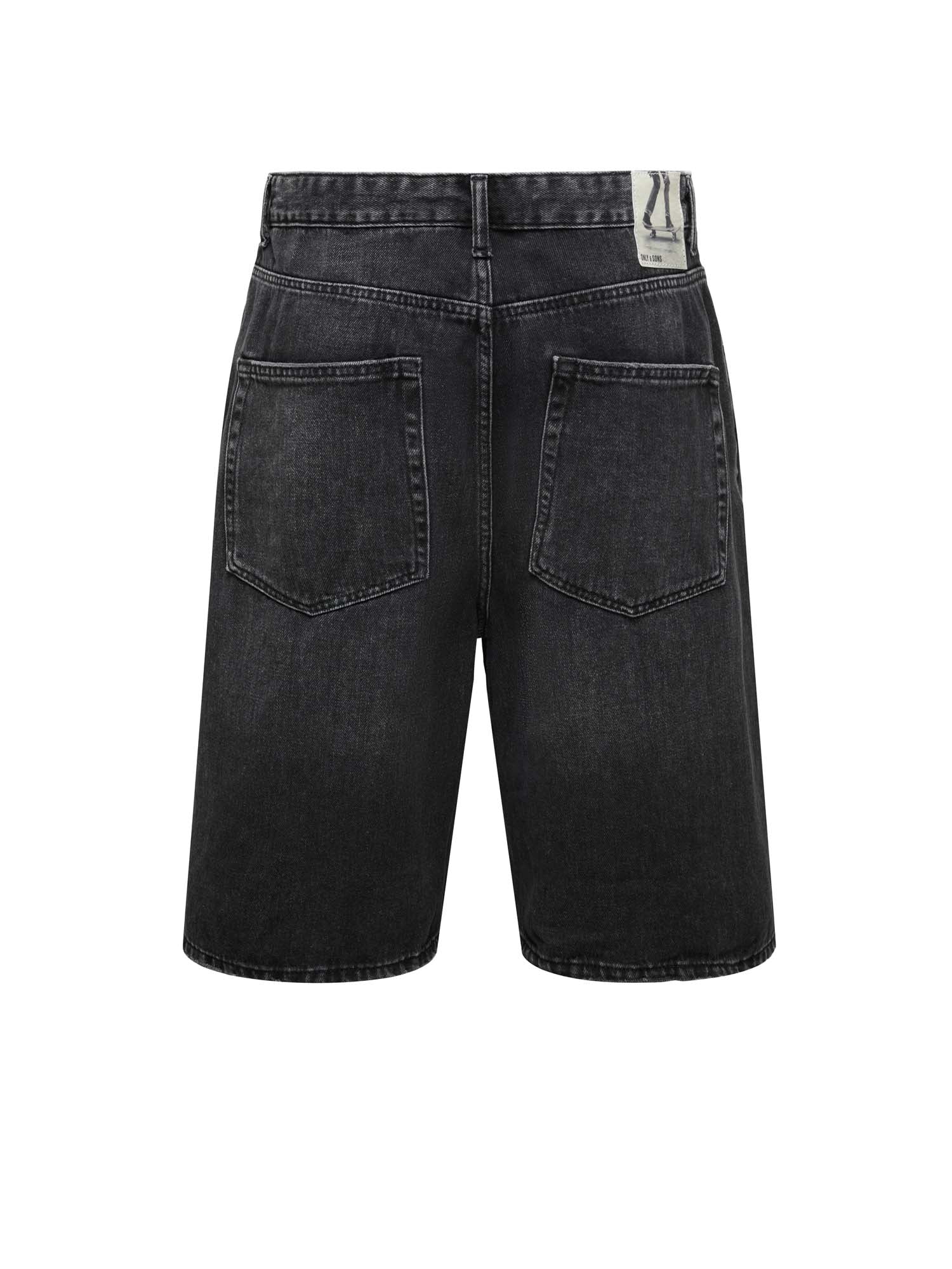 Only & Sons Shorts ONSCARL Vita media Balloon Fit Nero