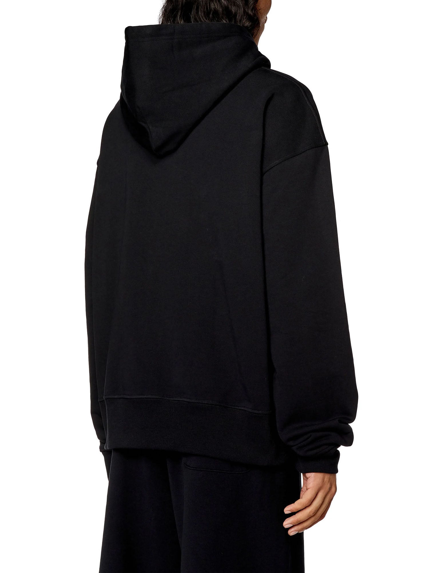 Diesel S Macs Hood Od Felpa Nero