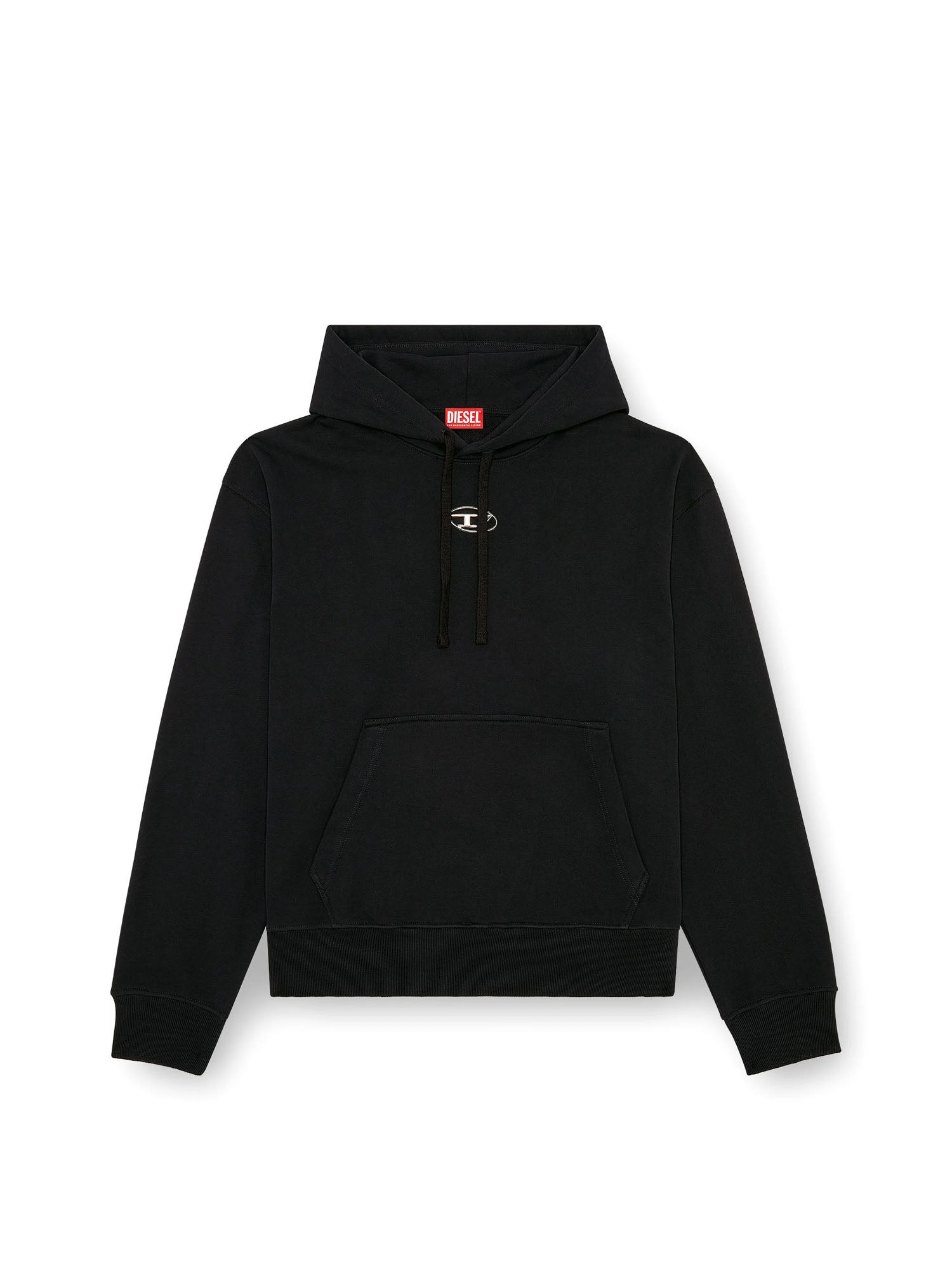 Diesel S Macs Hood Od Felpa Nero