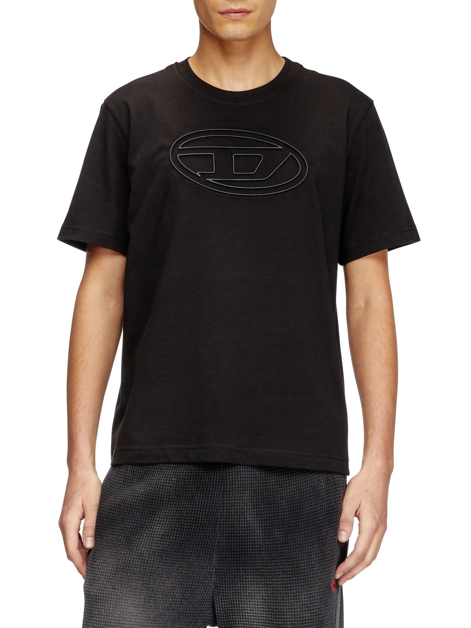 Diesel T Adjust Bigoval Maglietta Nero