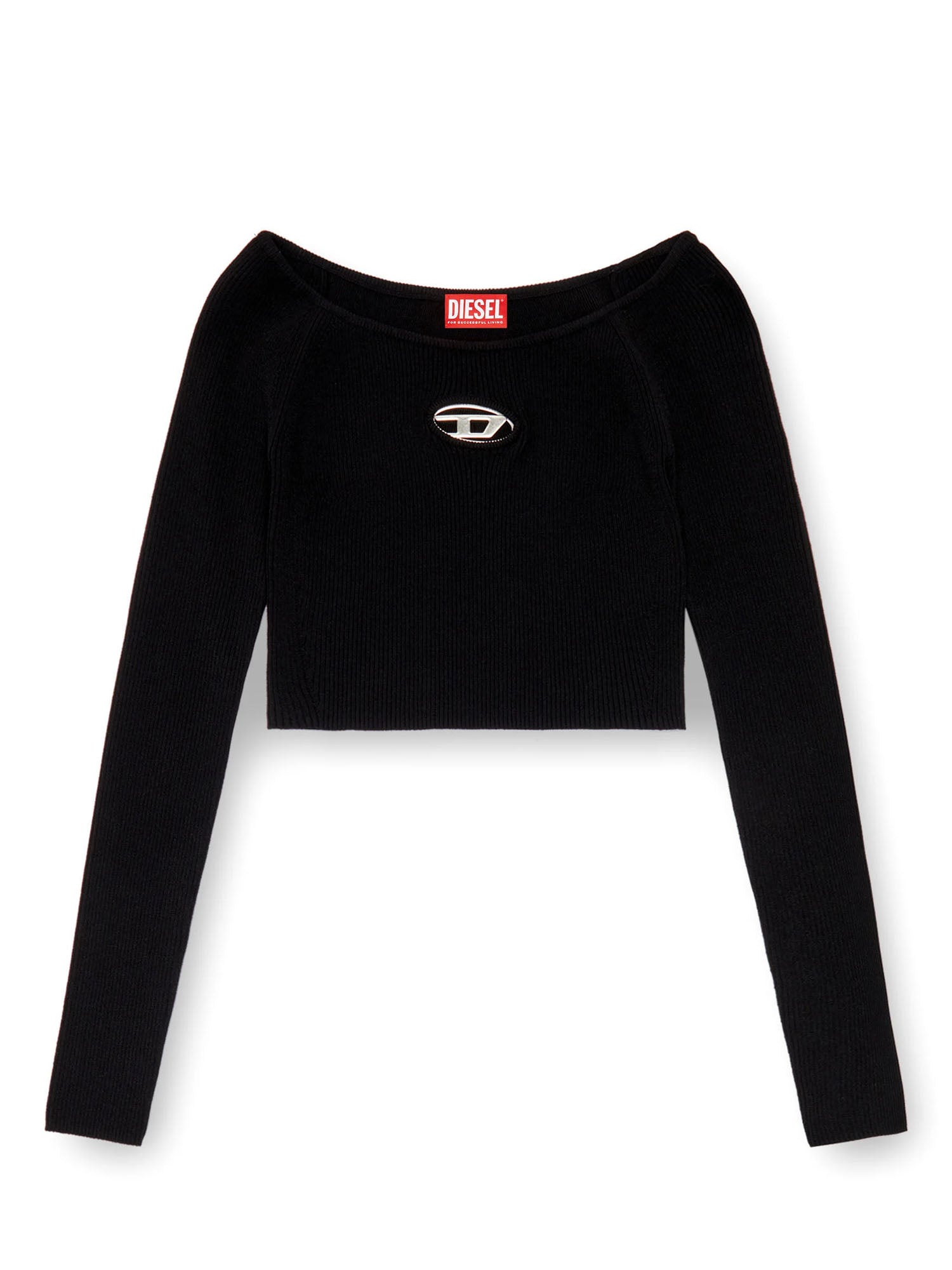 Diesel M Vera Ls Maglia Nero