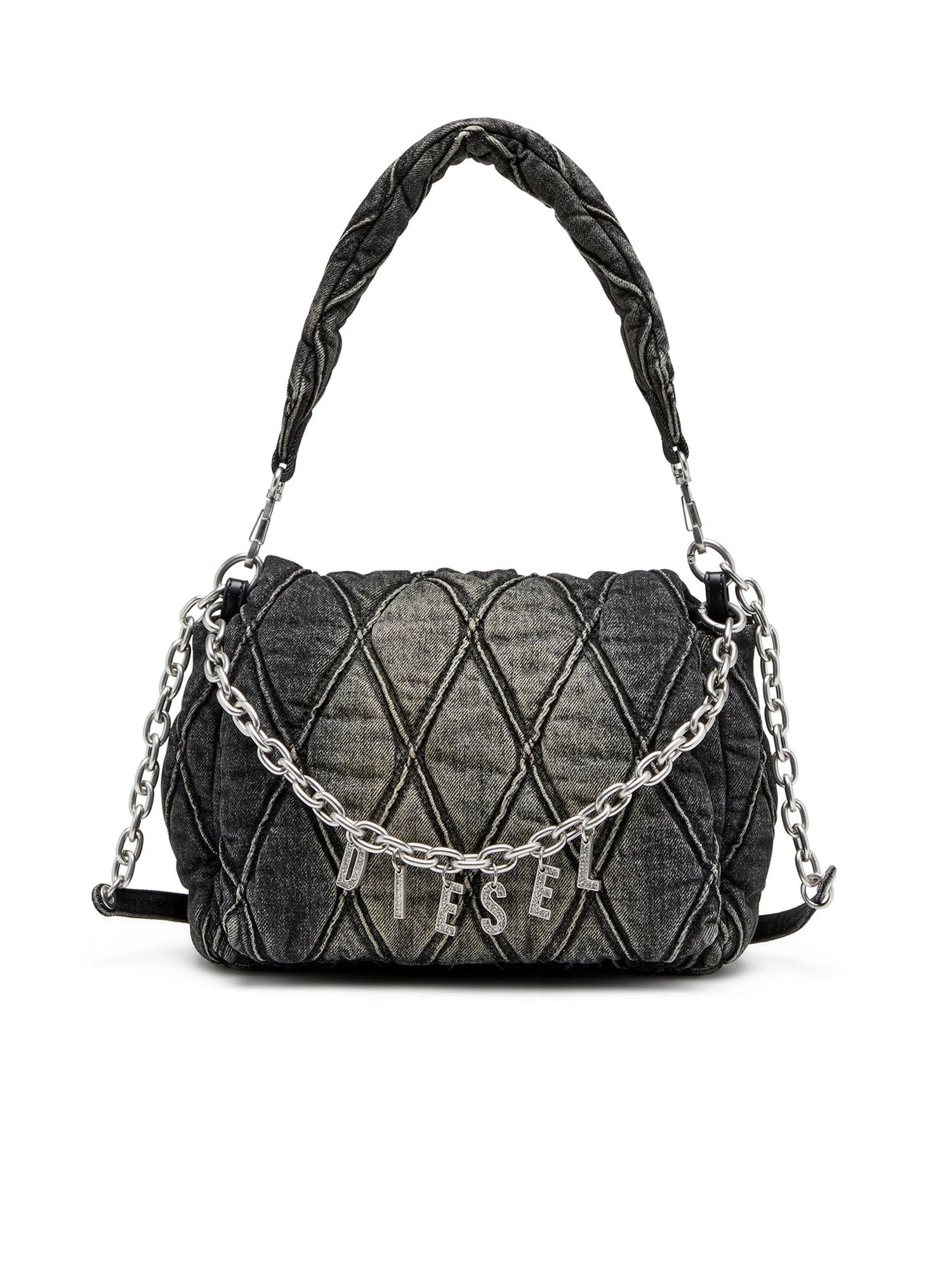 Diesel Charm D Shoulder Bag Nero