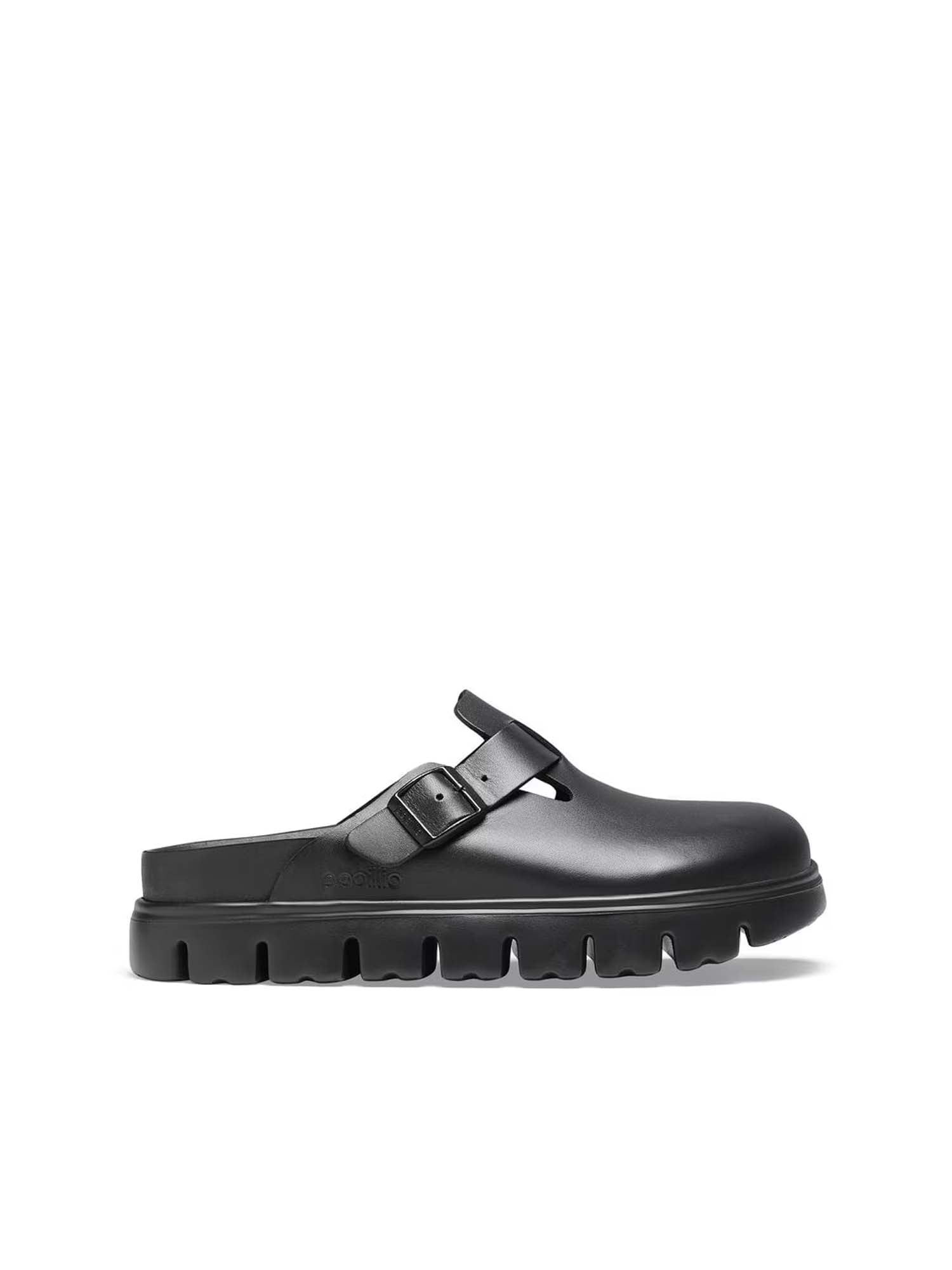 Birkenstock Boston Chunky (Pelle Naturale) Nero