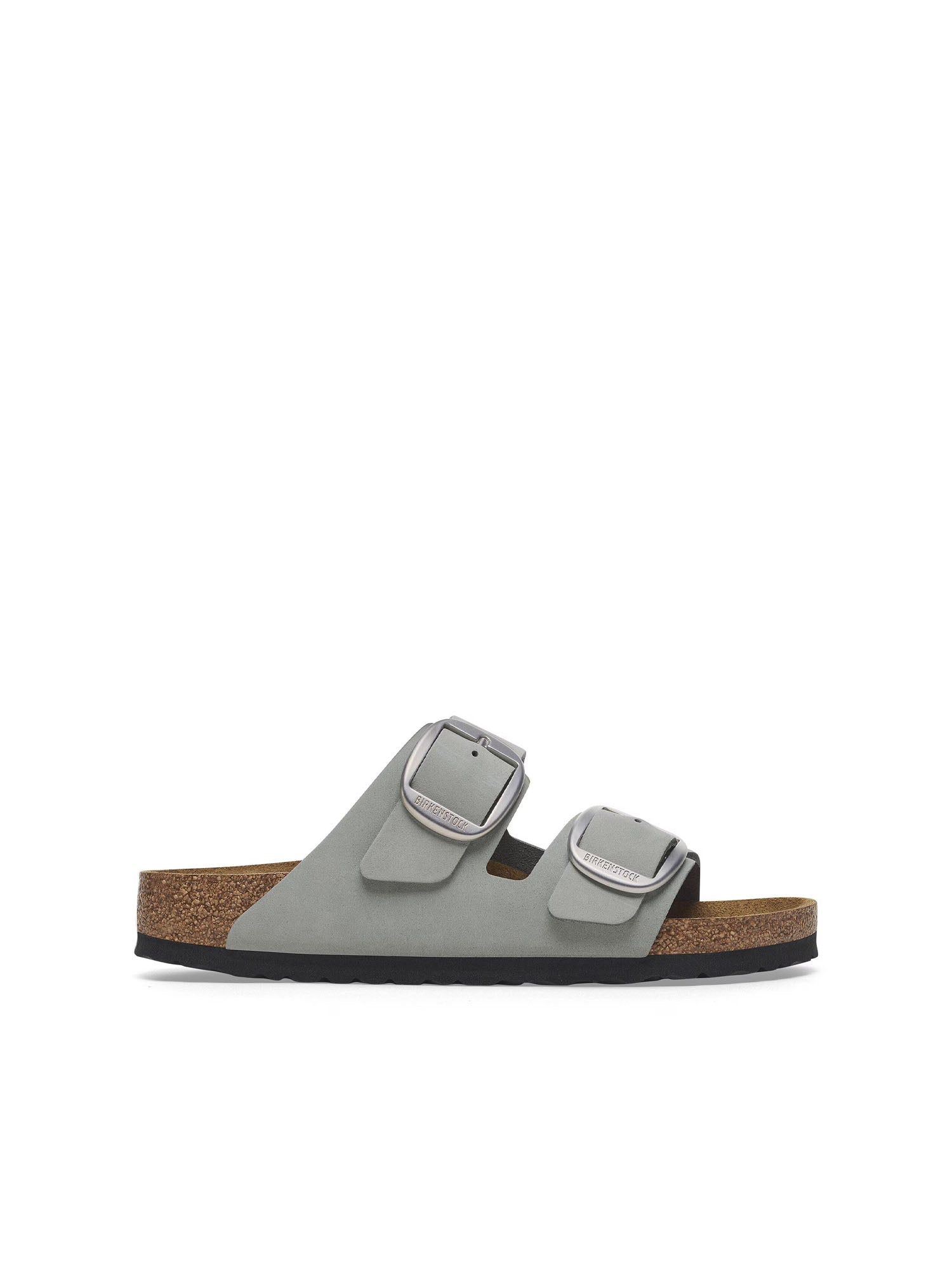 Birkenstock Arizona Big Buckle (Pelle Nubuck) Grigio