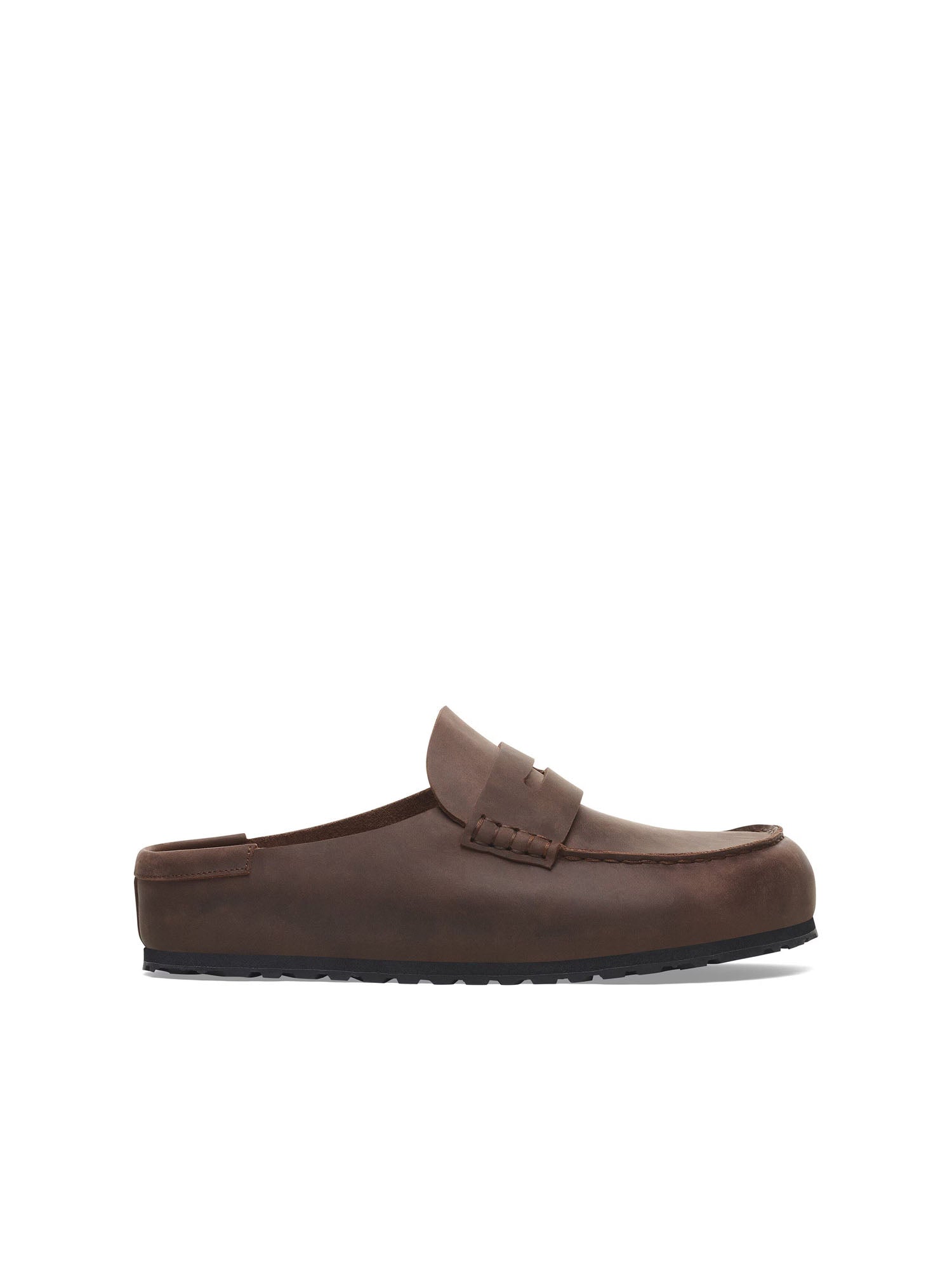 Birkenstock Naples (Pelle Oliata) Marrone