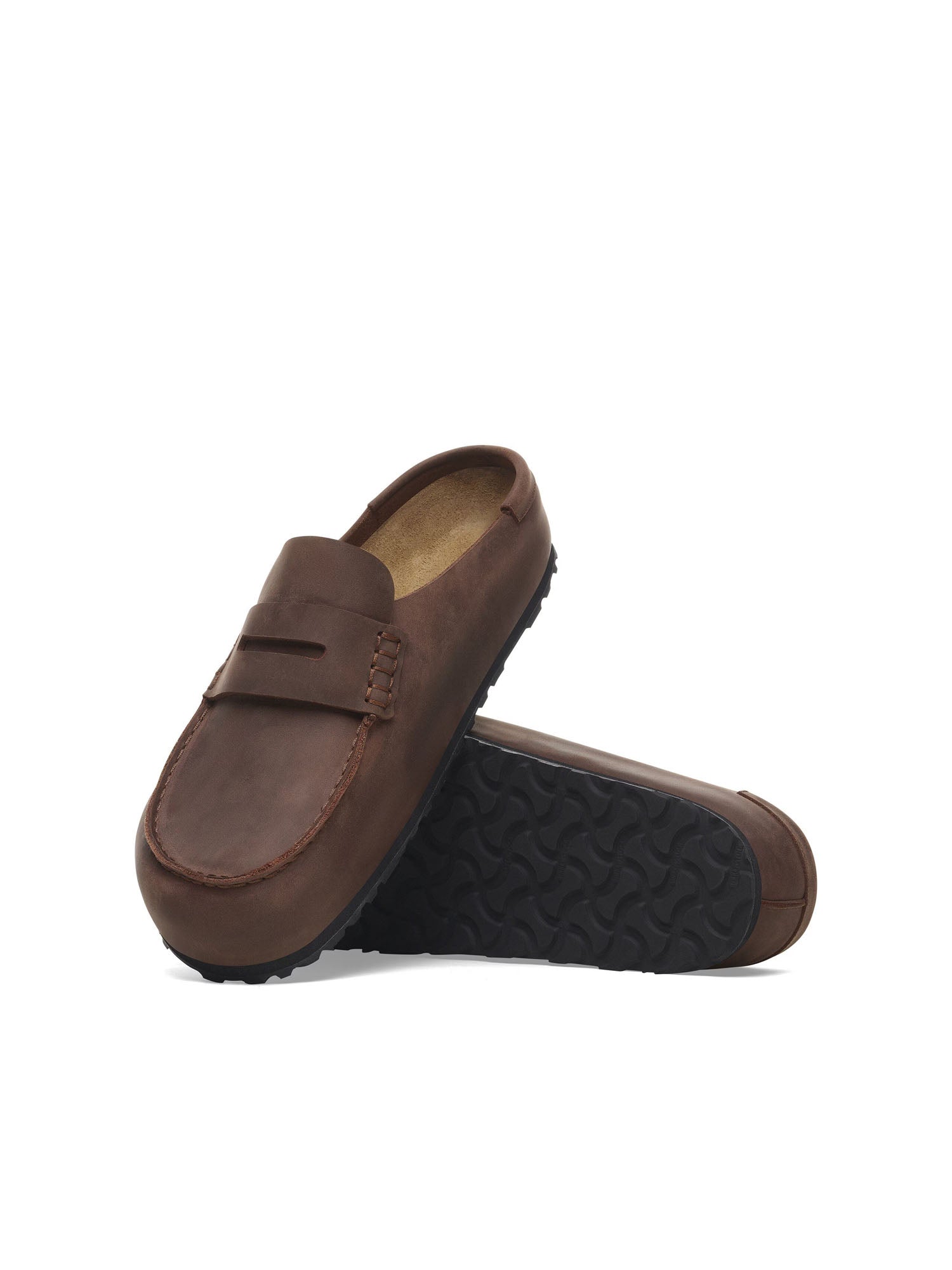 Birkenstock Naples (Pelle Oliata) Marrone