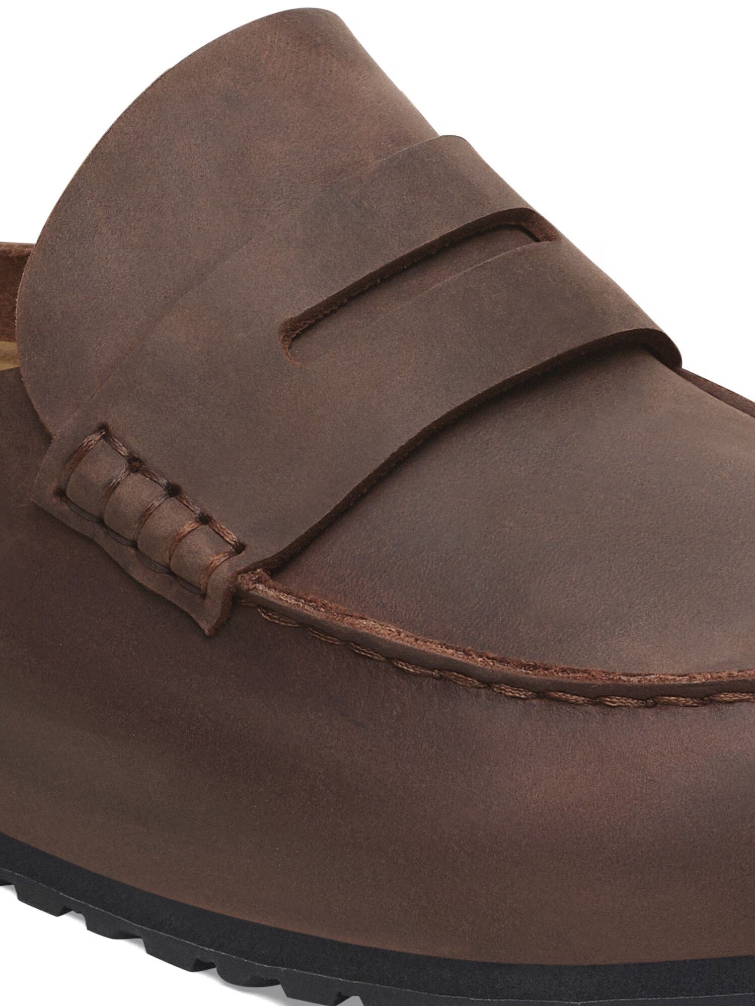 Birkenstock Naples (Pelle Oliata) Marrone