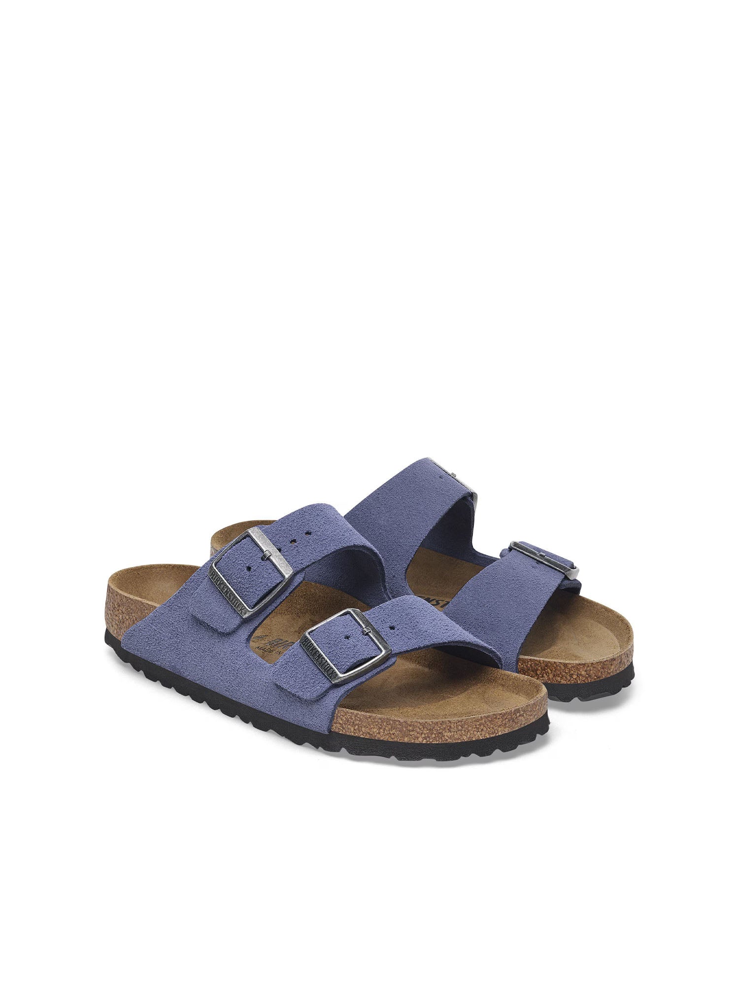 Birkenstock Arizona Plantare Morbido (Pelle scamosciata) Viola