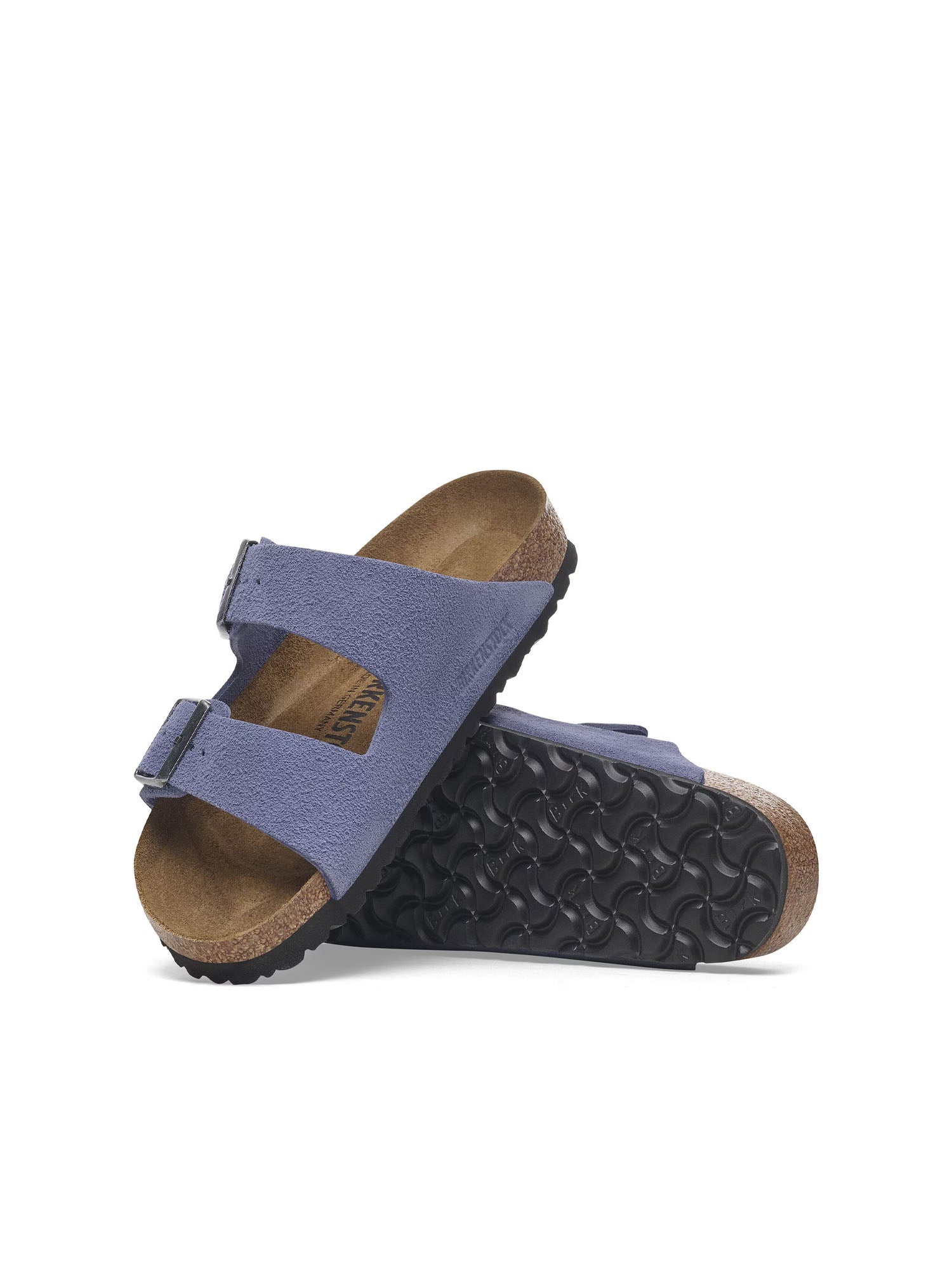 Birkenstock Arizona Plantare Morbido (Pelle scamosciata) Viola