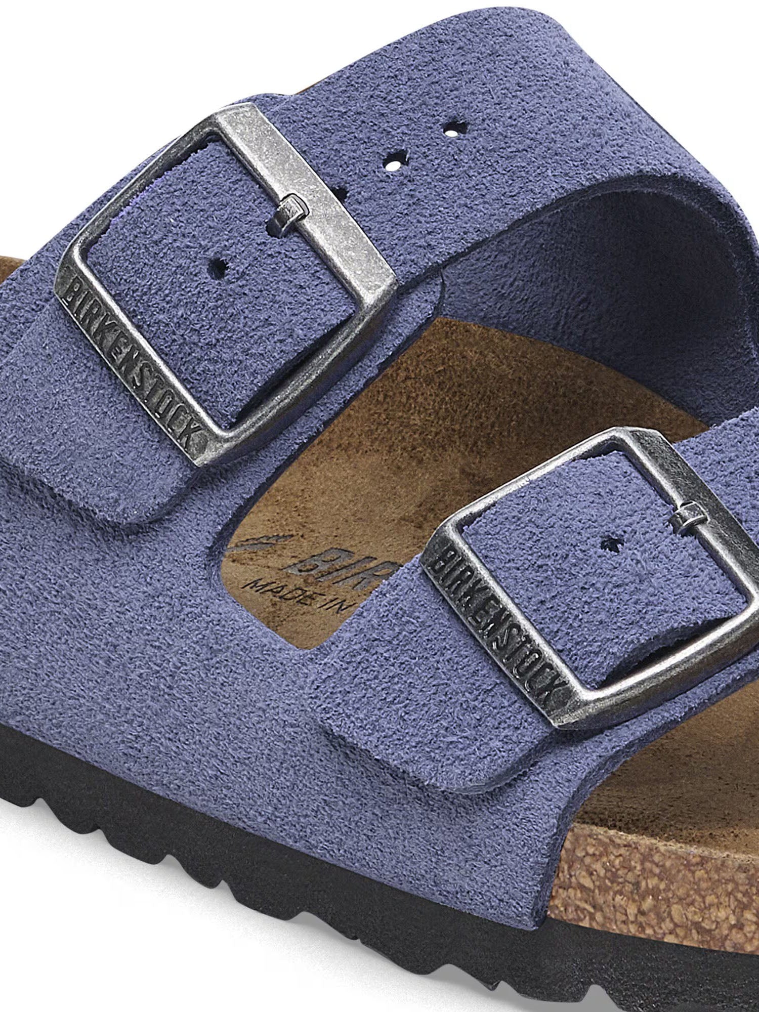 Birkenstock Arizona Plantare Morbido (Pelle scamosciata) Viola