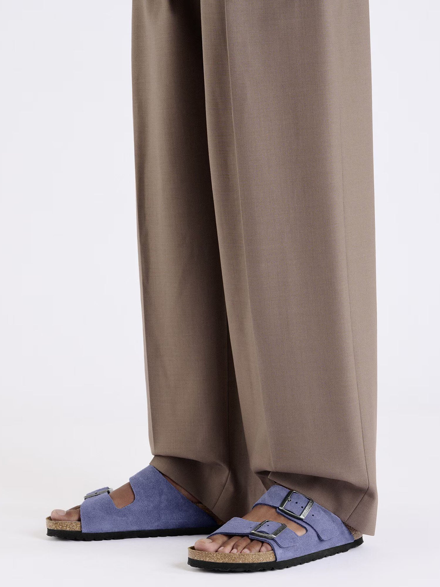 Birkenstock Arizona Plantare Morbido (Pelle scamosciata) Viola