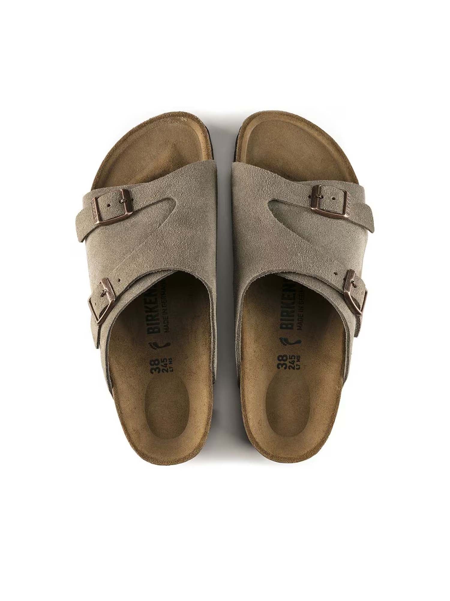 Birkenstock Zurigo (Pelle scamosciata) Marrone