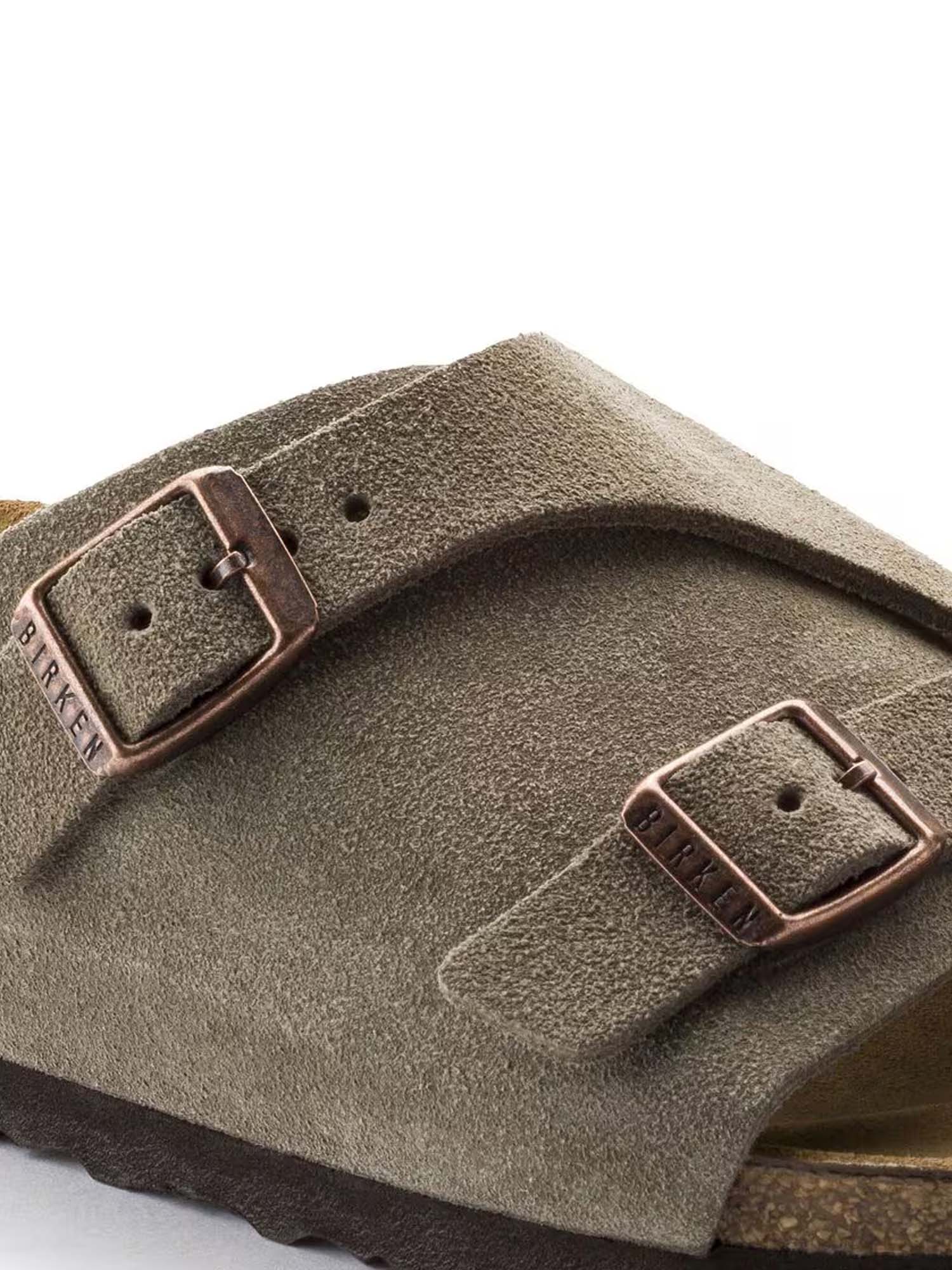 Birkenstock Zurigo (Pelle scamosciata) Marrone