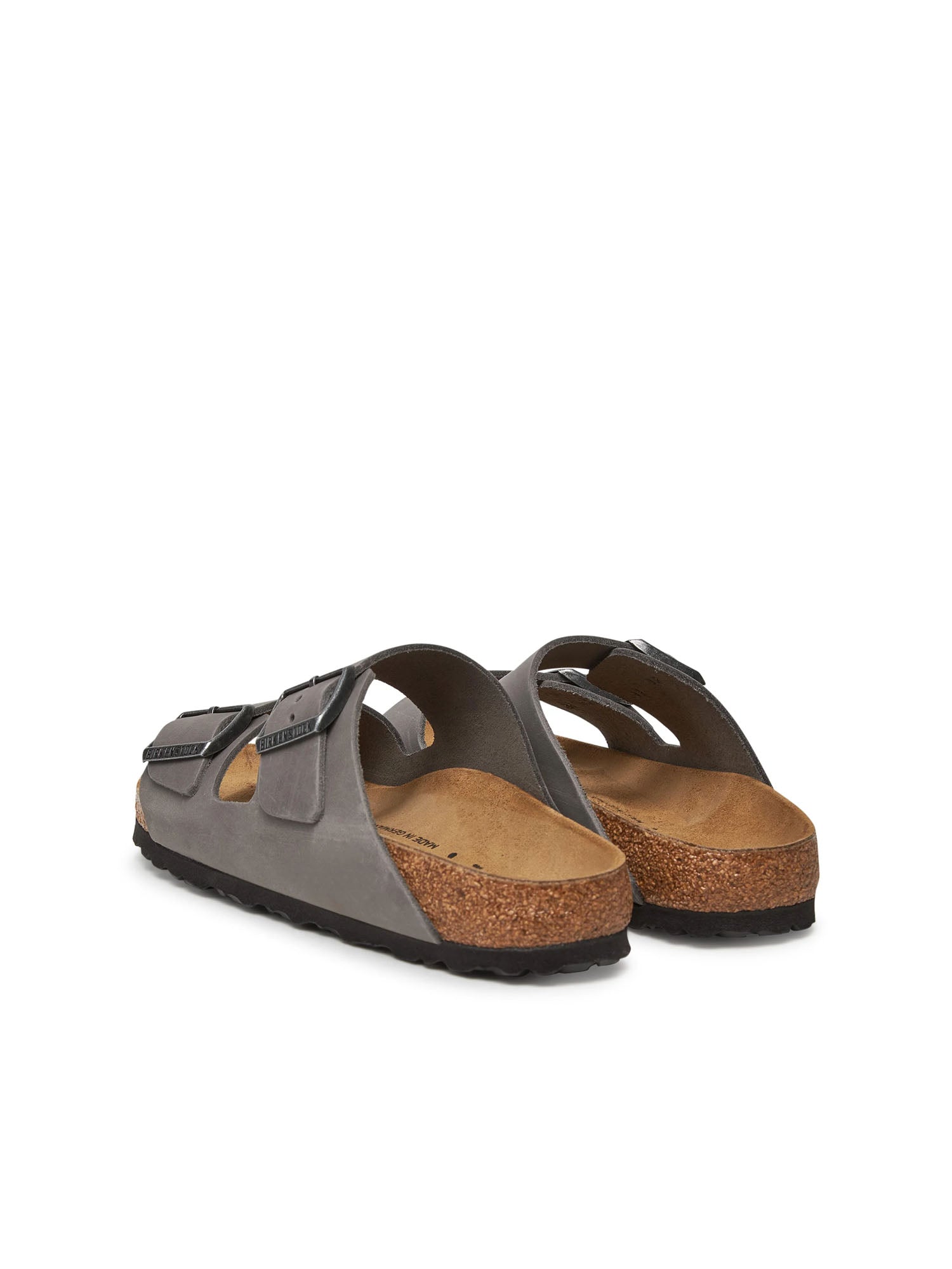 Birkenstock Arizona (Pelle oliata) Grigio