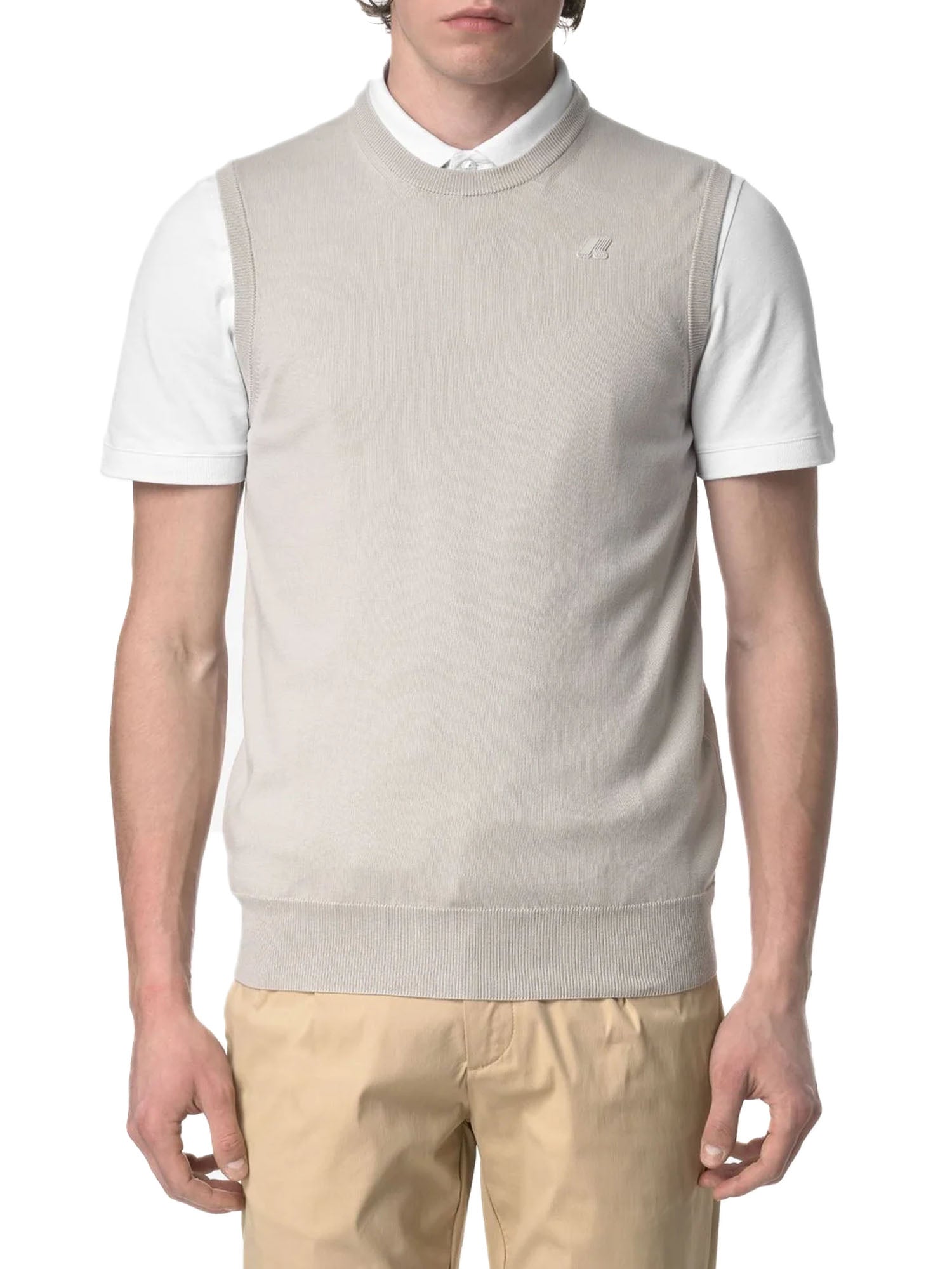 K-way Jeano Cottons Gilet Beige