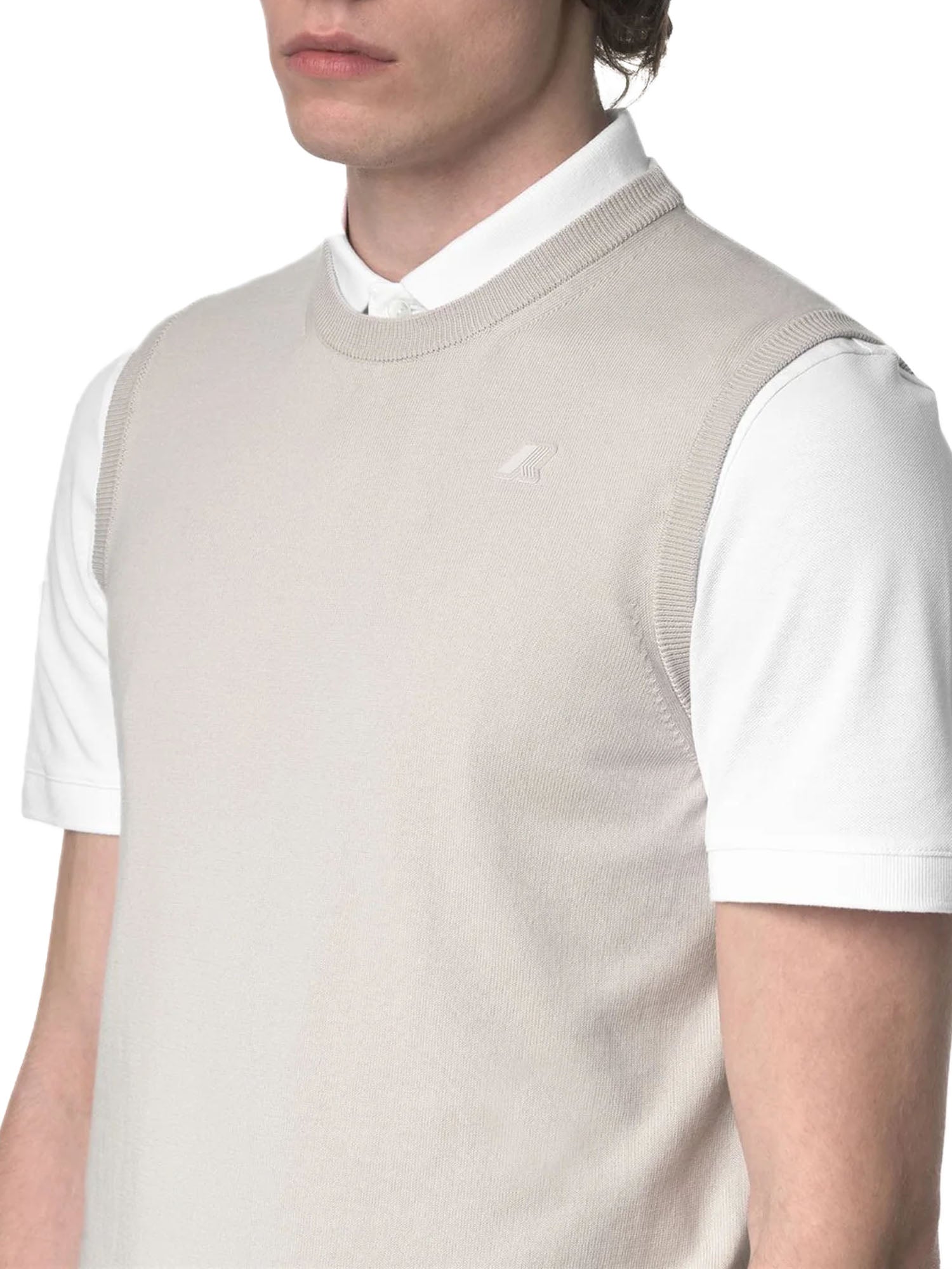 K-way Jeano Cottons Gilet Beige