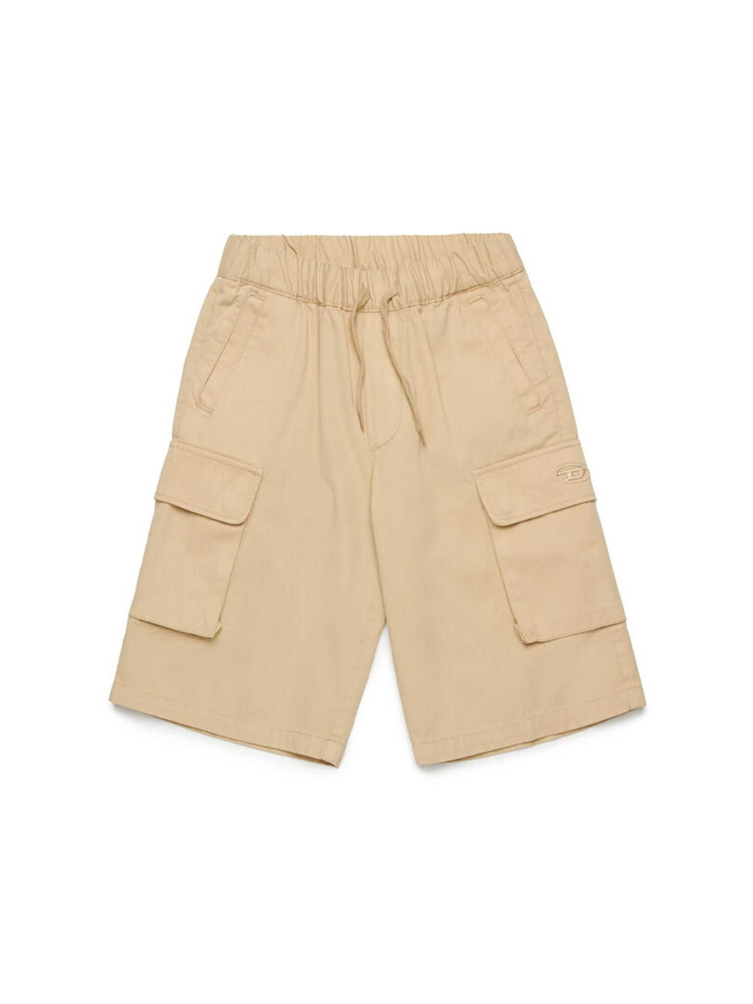Diesel Pargymshort Calzoncini Bambino Beige