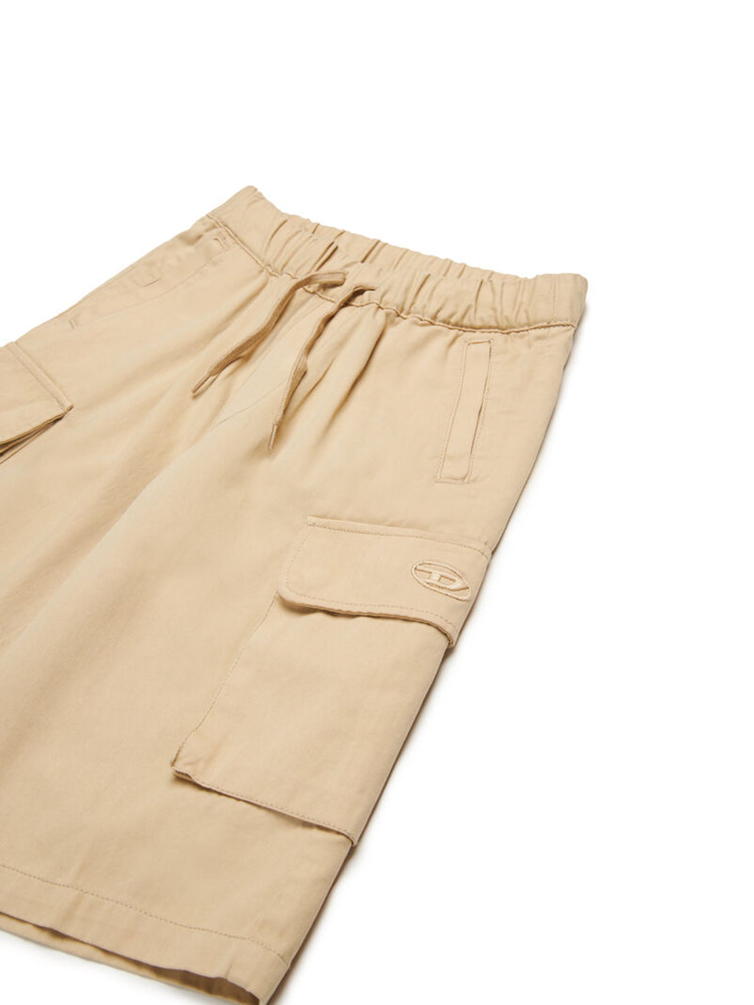 Diesel Pargymshort Calzoncini Bambino Beige