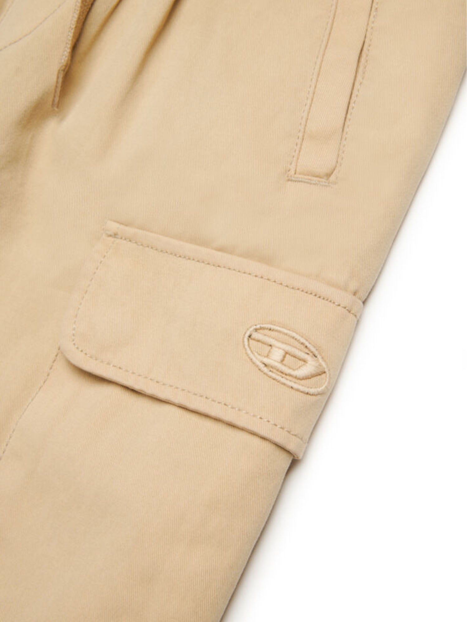 Diesel Pargymshort Calzoncini Bambino Beige