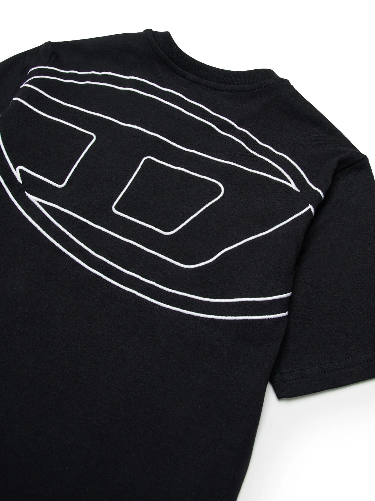 Diesel T Boggy Megovald Over Maglietta Bambino Nero