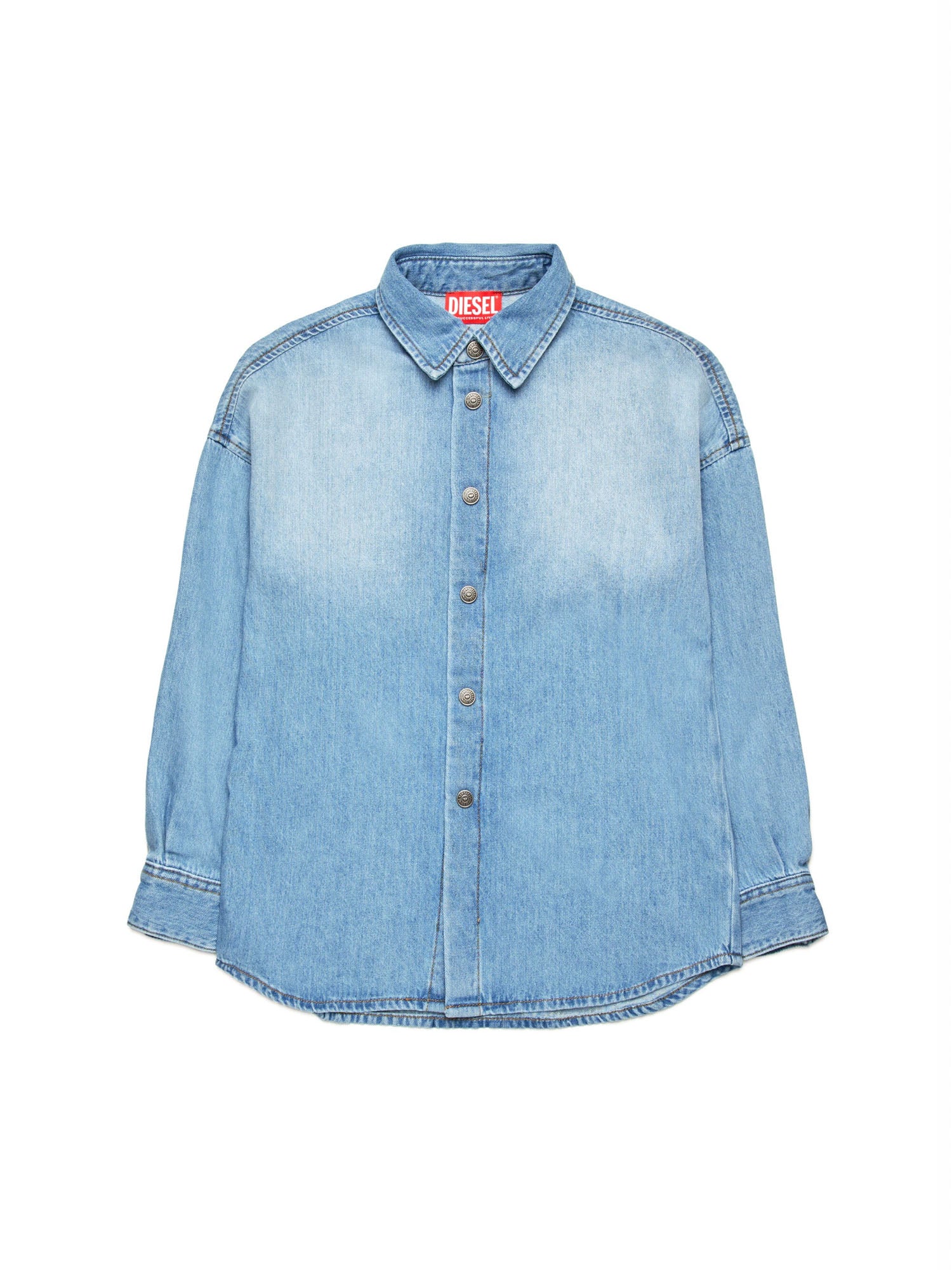 Diesel Ckama Camicia Bambino Blu