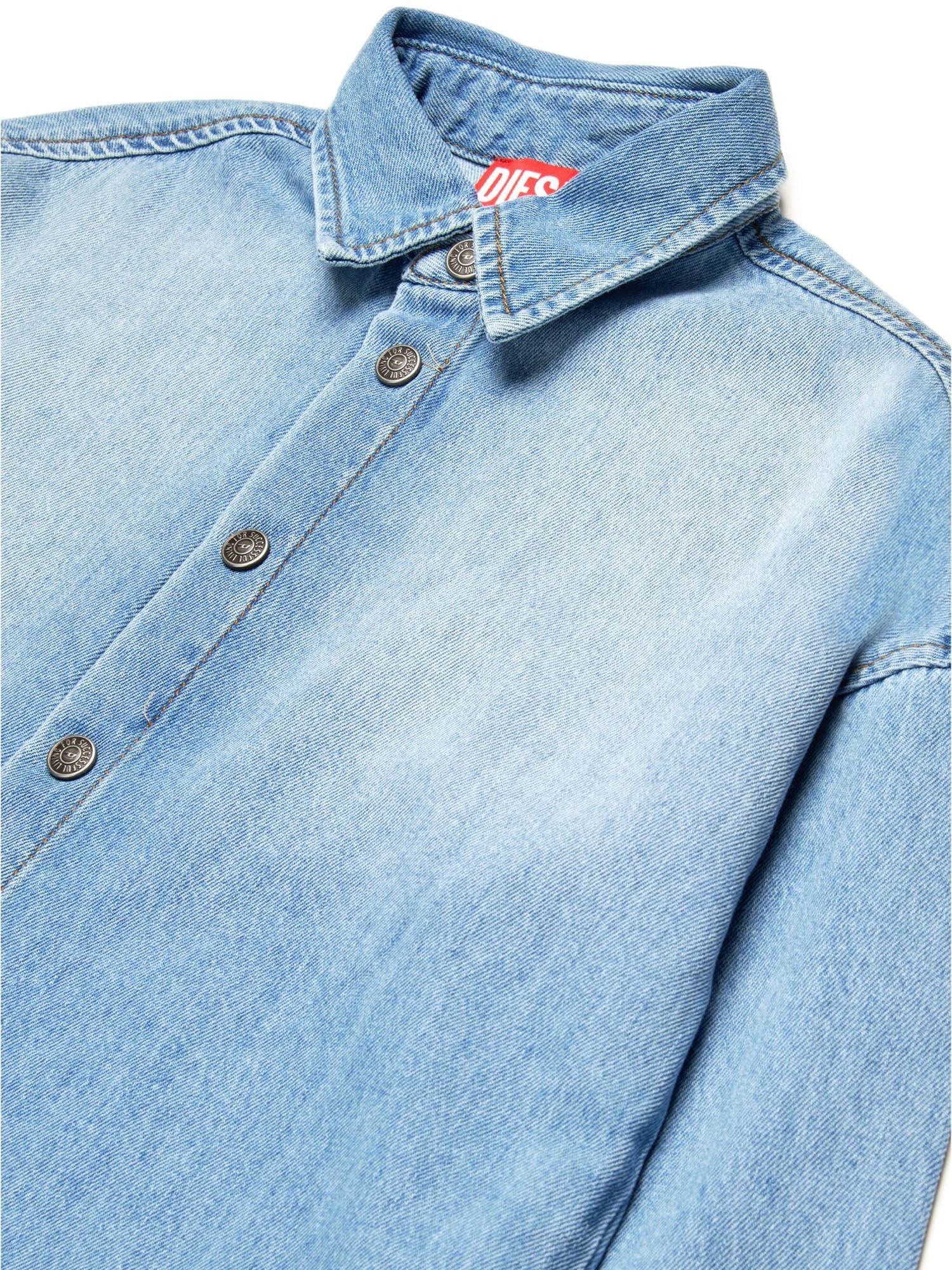 Diesel Ckama Camicia Bambino Blu