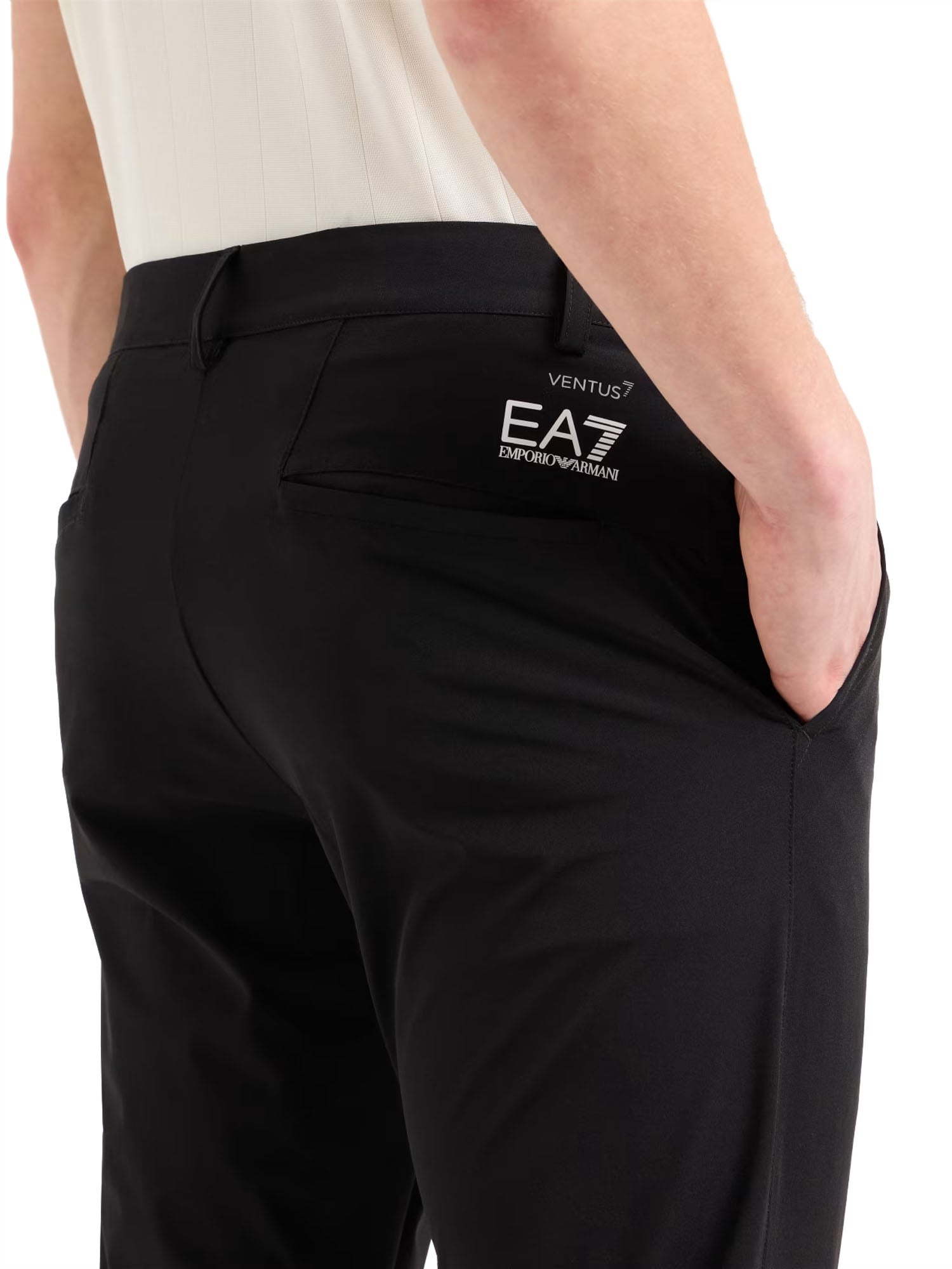 Ea7 Pantaloni Golf Pro Nero