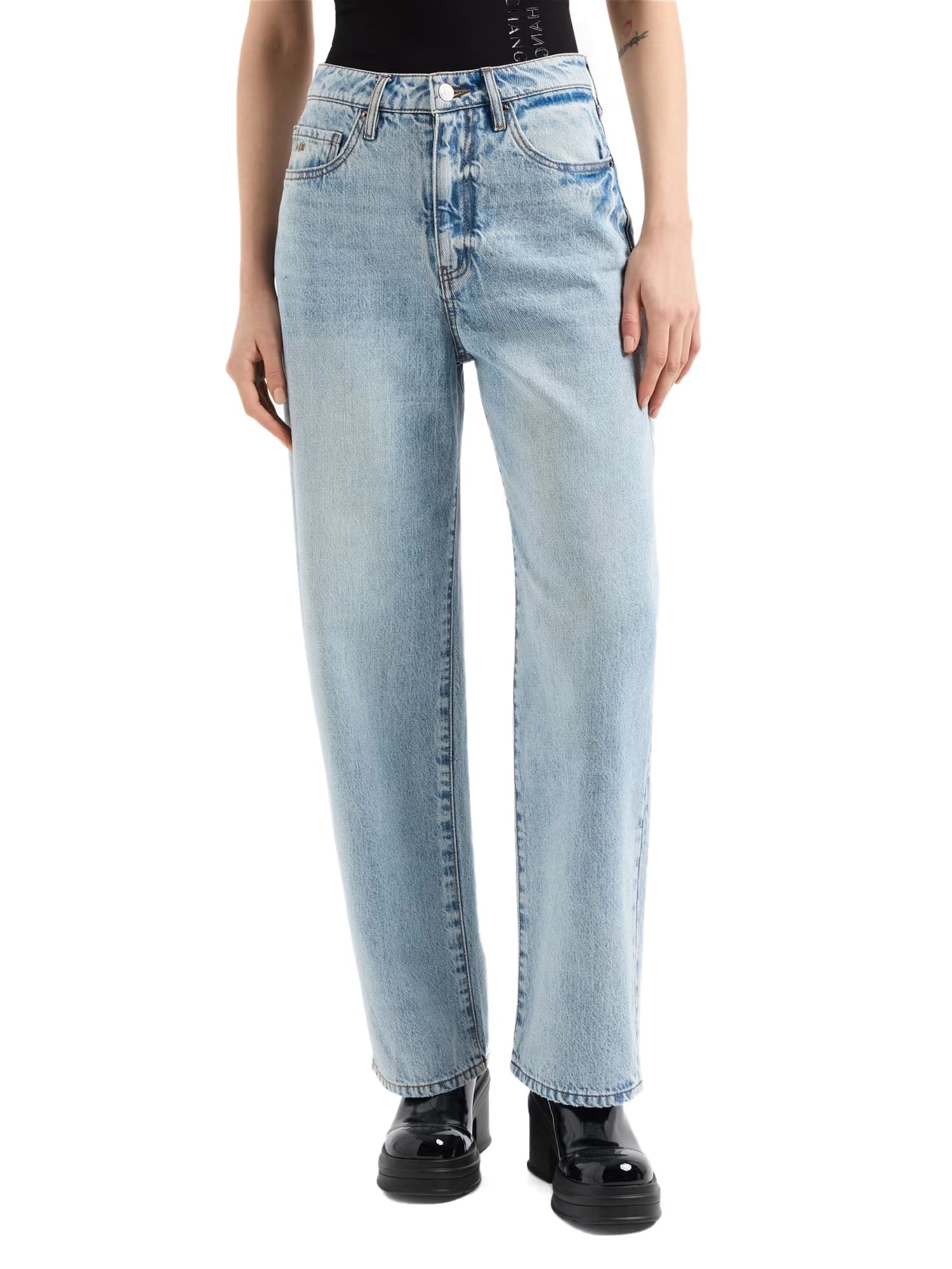 Armani Exchange Jeans Relaxed Blu