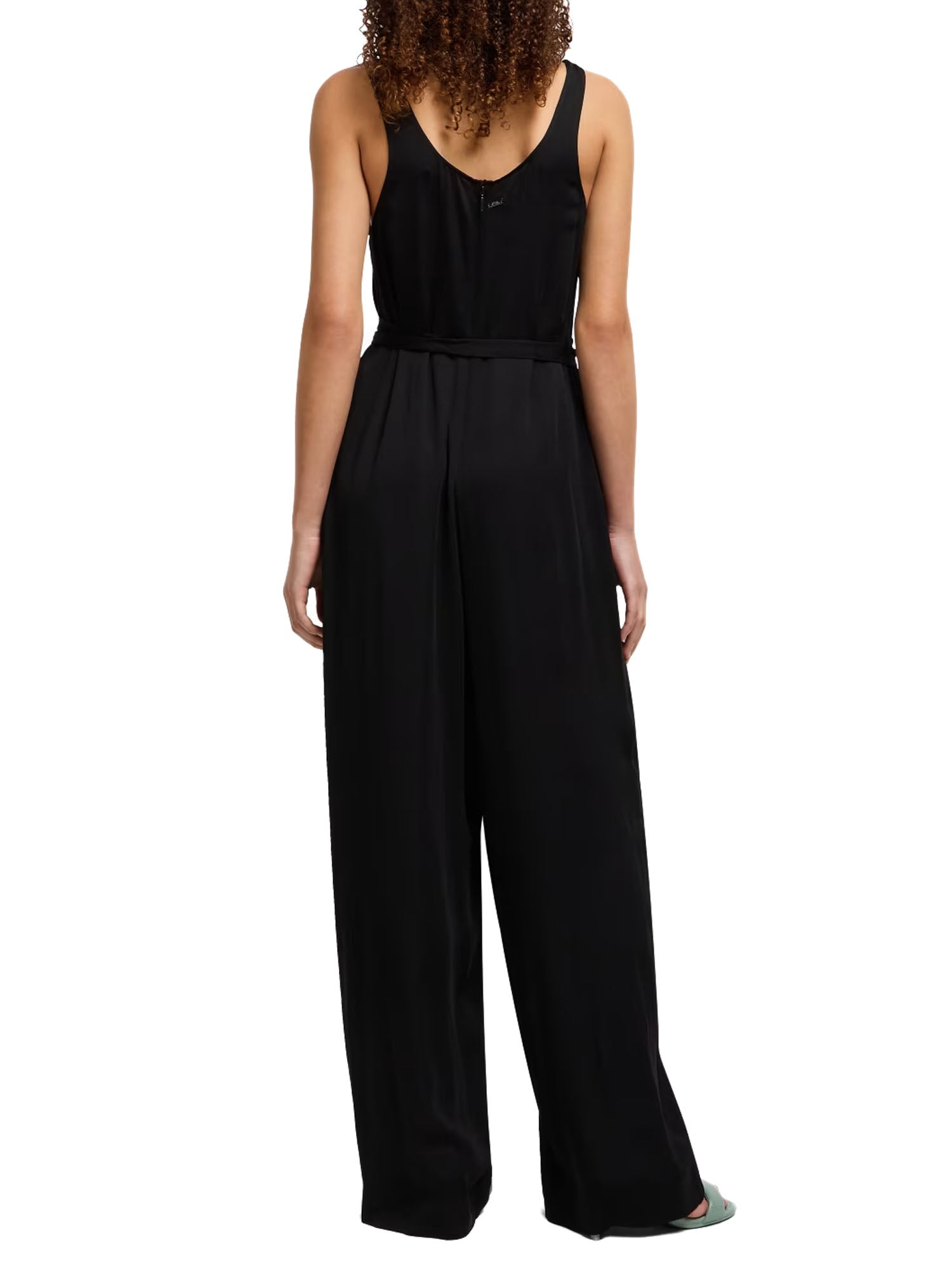 Armani Exchange Tuta Viscosa Nero