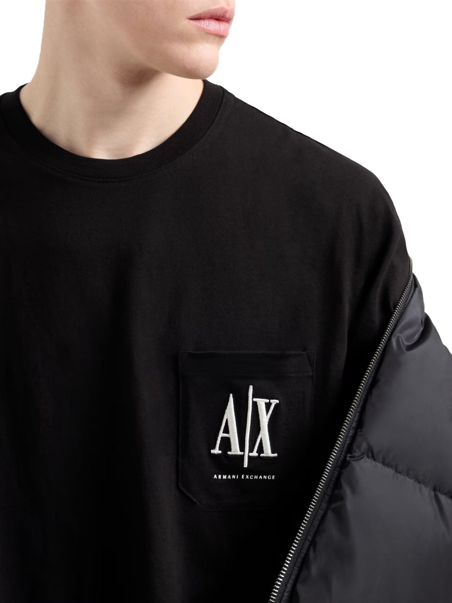 Armani Exchange T-Shirt Regular Nero