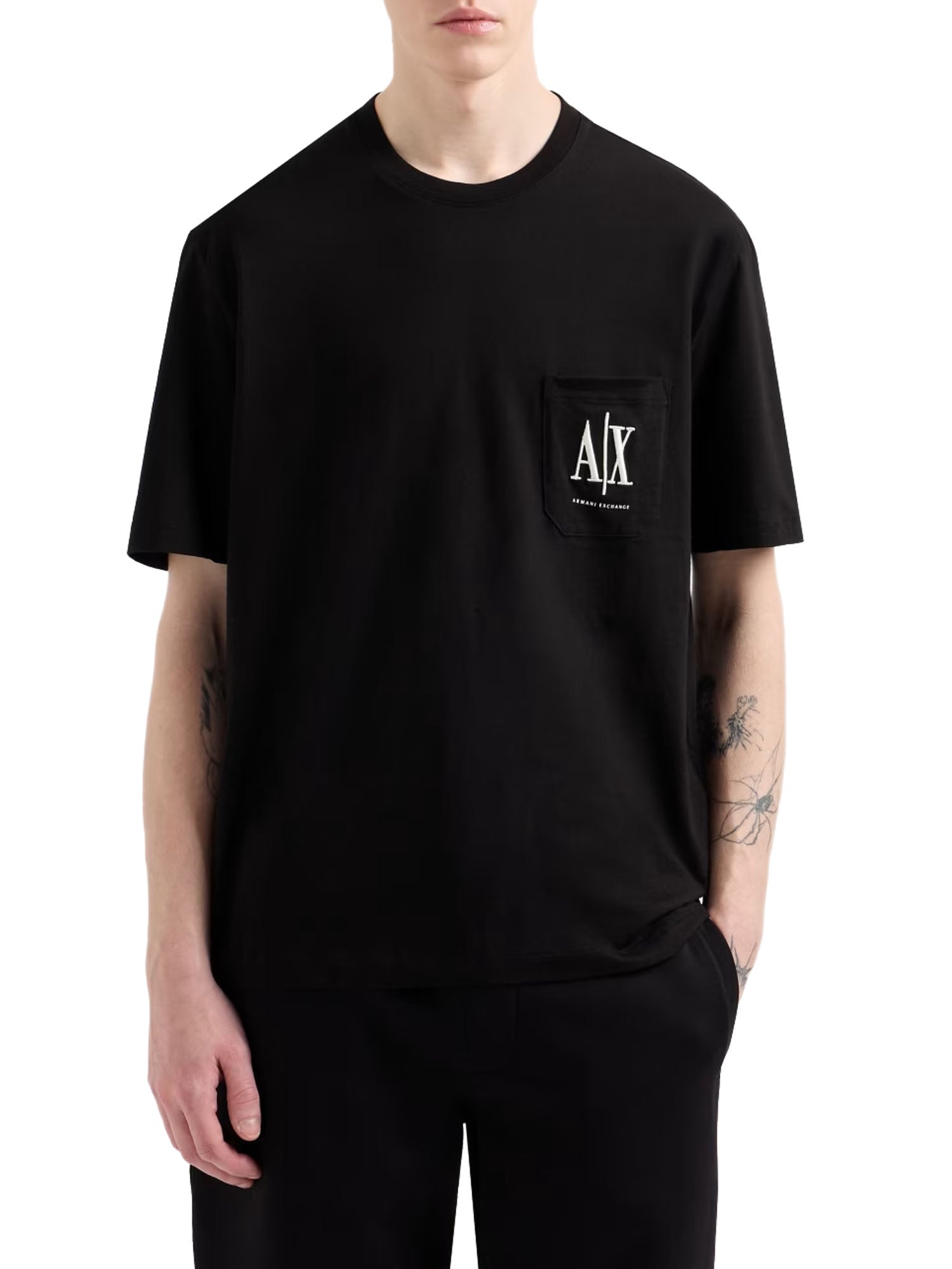 Armani Exchange T-Shirt Regular Nero