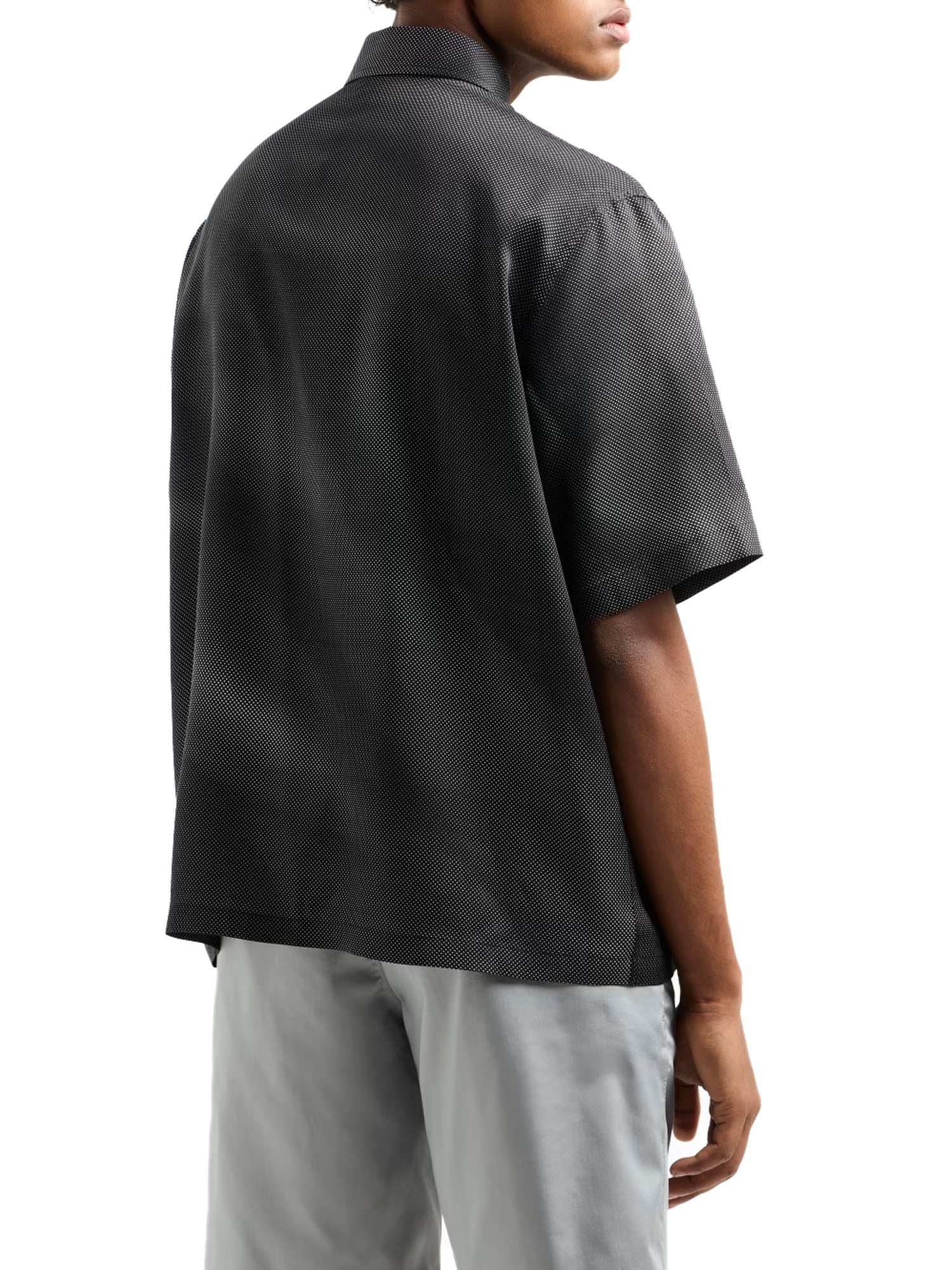 Armani Exchange Camicia AX Uomo Nero