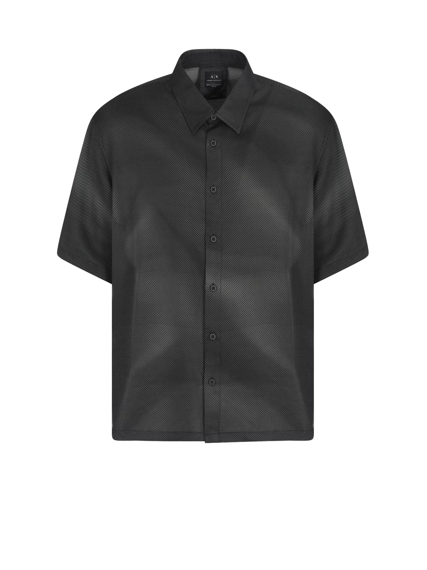Armani Exchange Camicia AX Uomo Nero