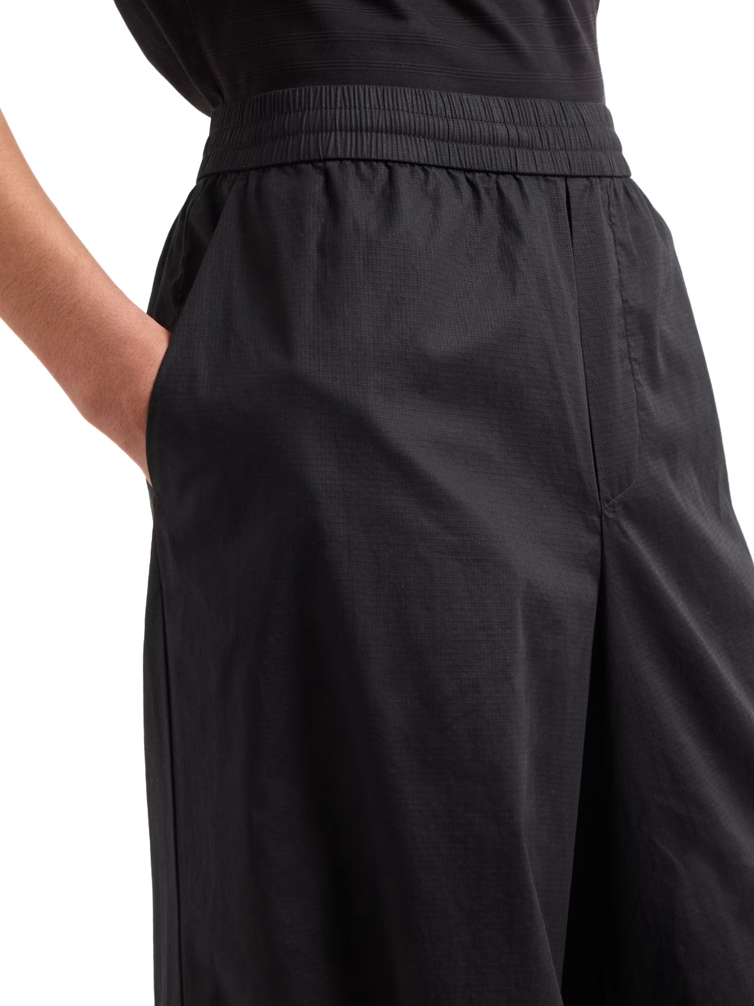 Armani Exchange Pantaloni Oversize Nero