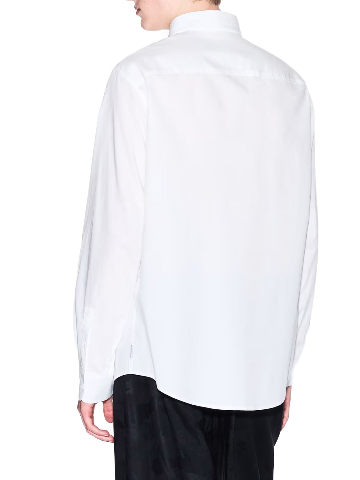 Armani Exchange Camicia Regular Bianco