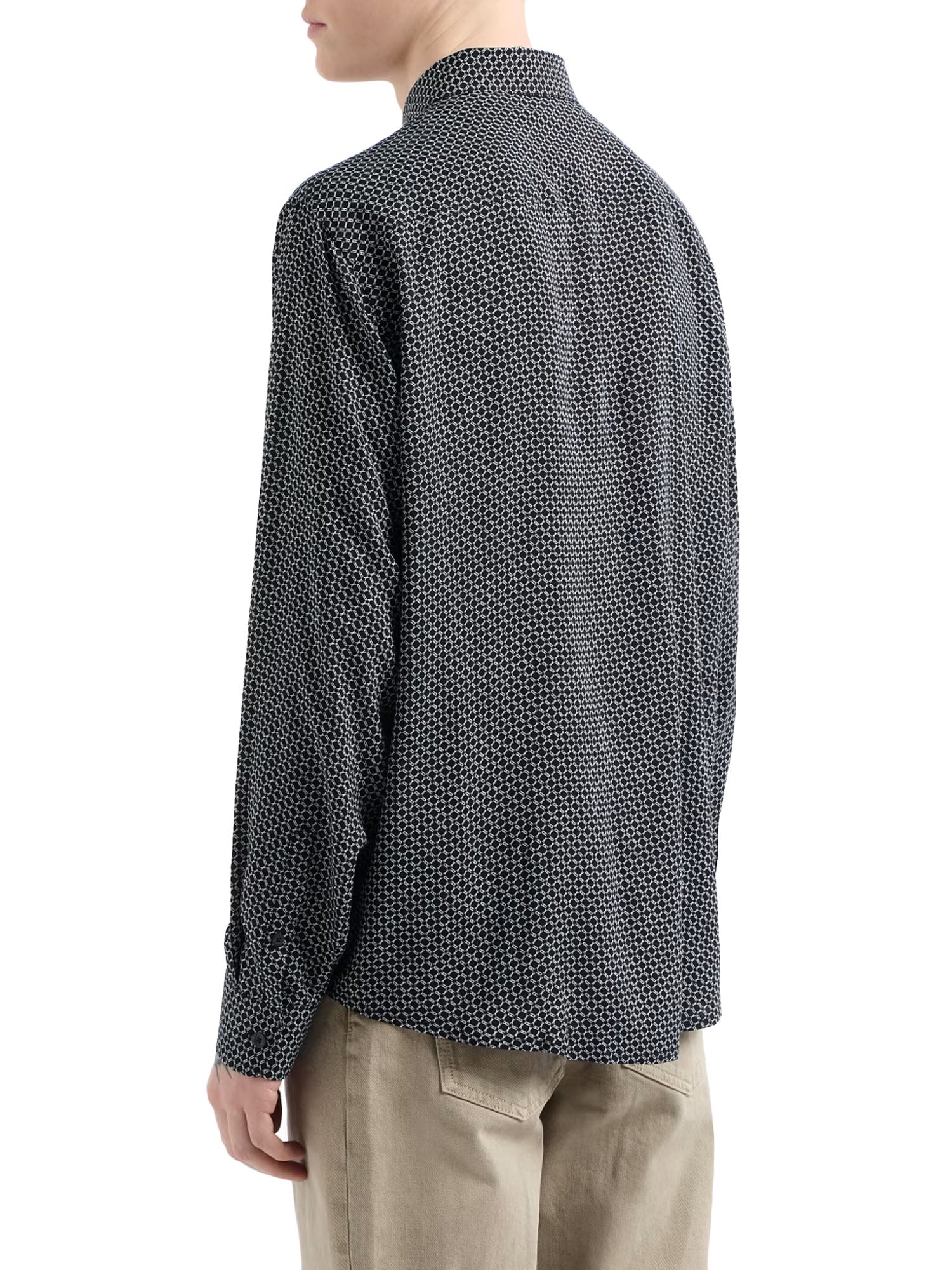 Armani Exchange Camicia ASV Blu