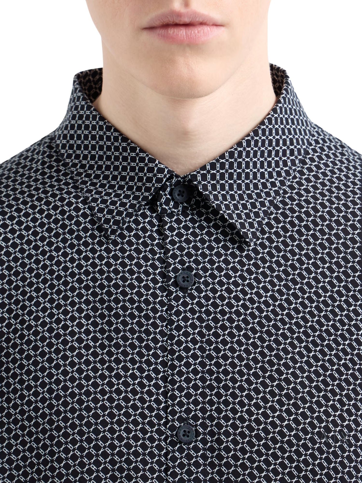 Armani Exchange Camicia ASV Blu