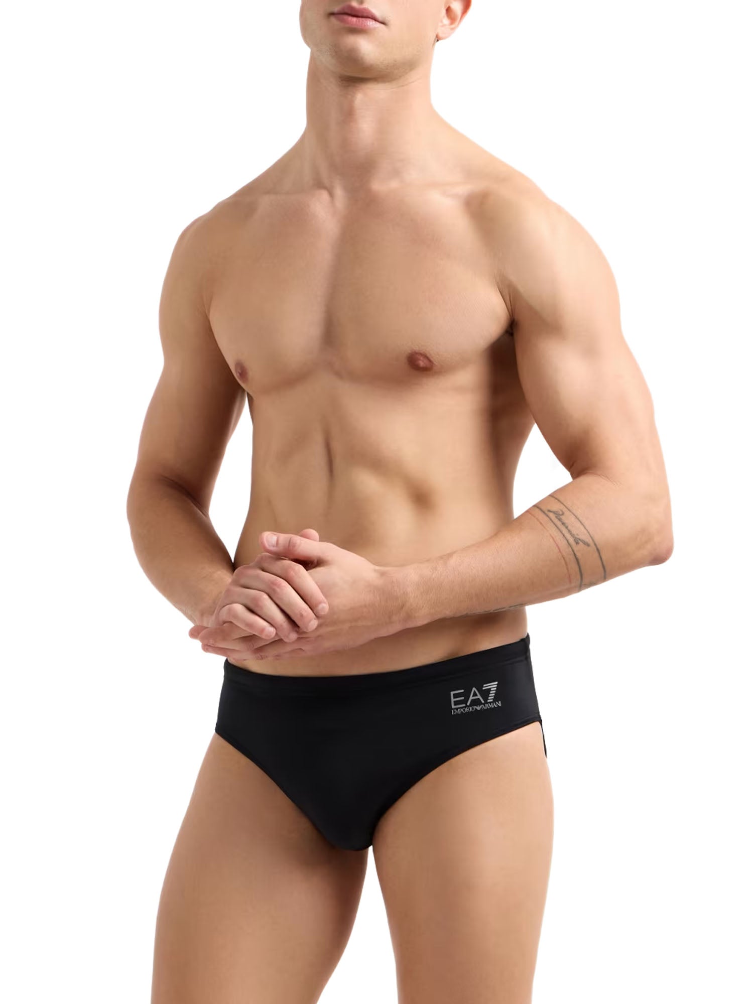 Ea7 Costume Da Bagno Slip Nero