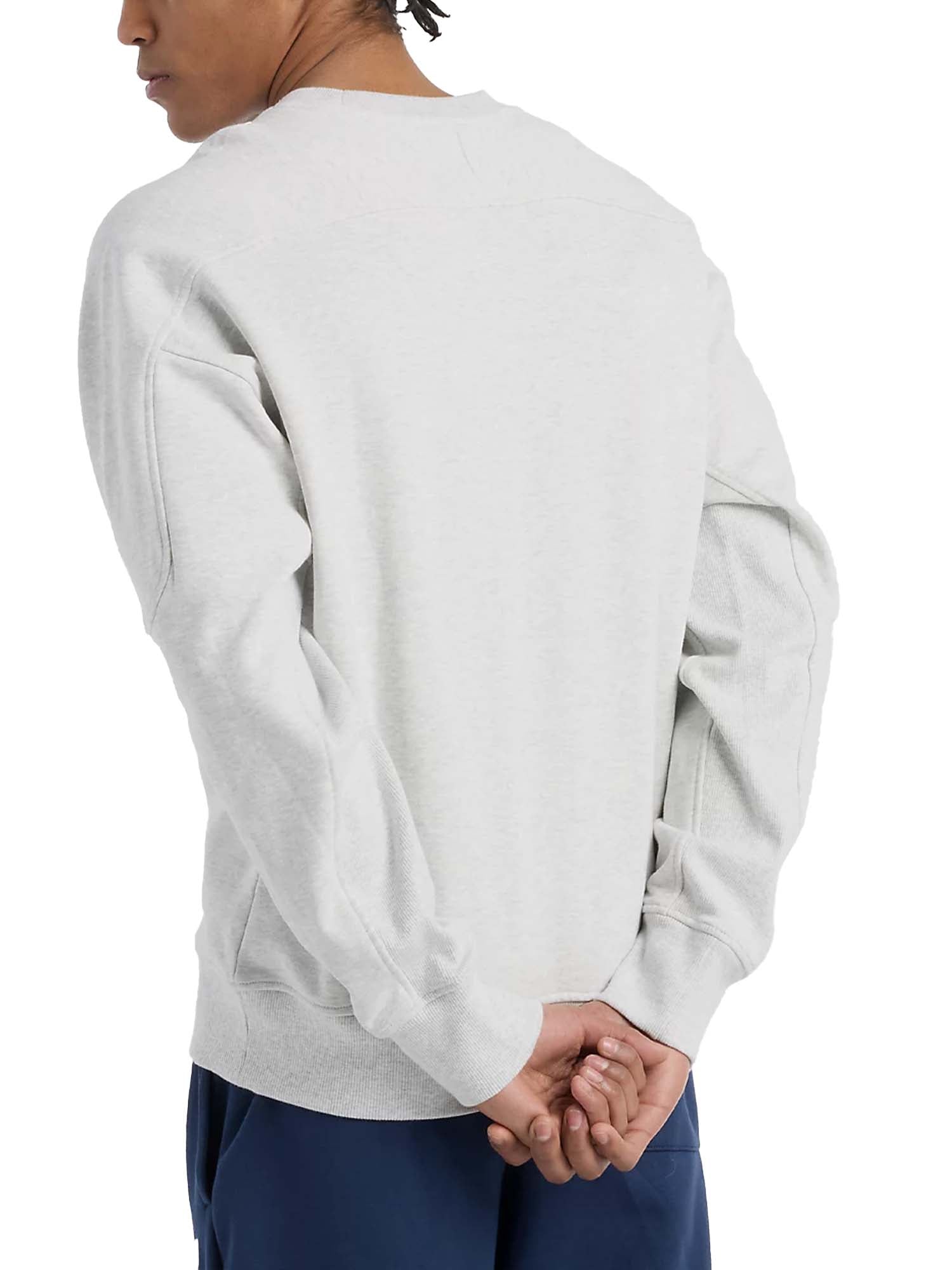 New Balance Felpa Varsity French Terry Graphic Grigio