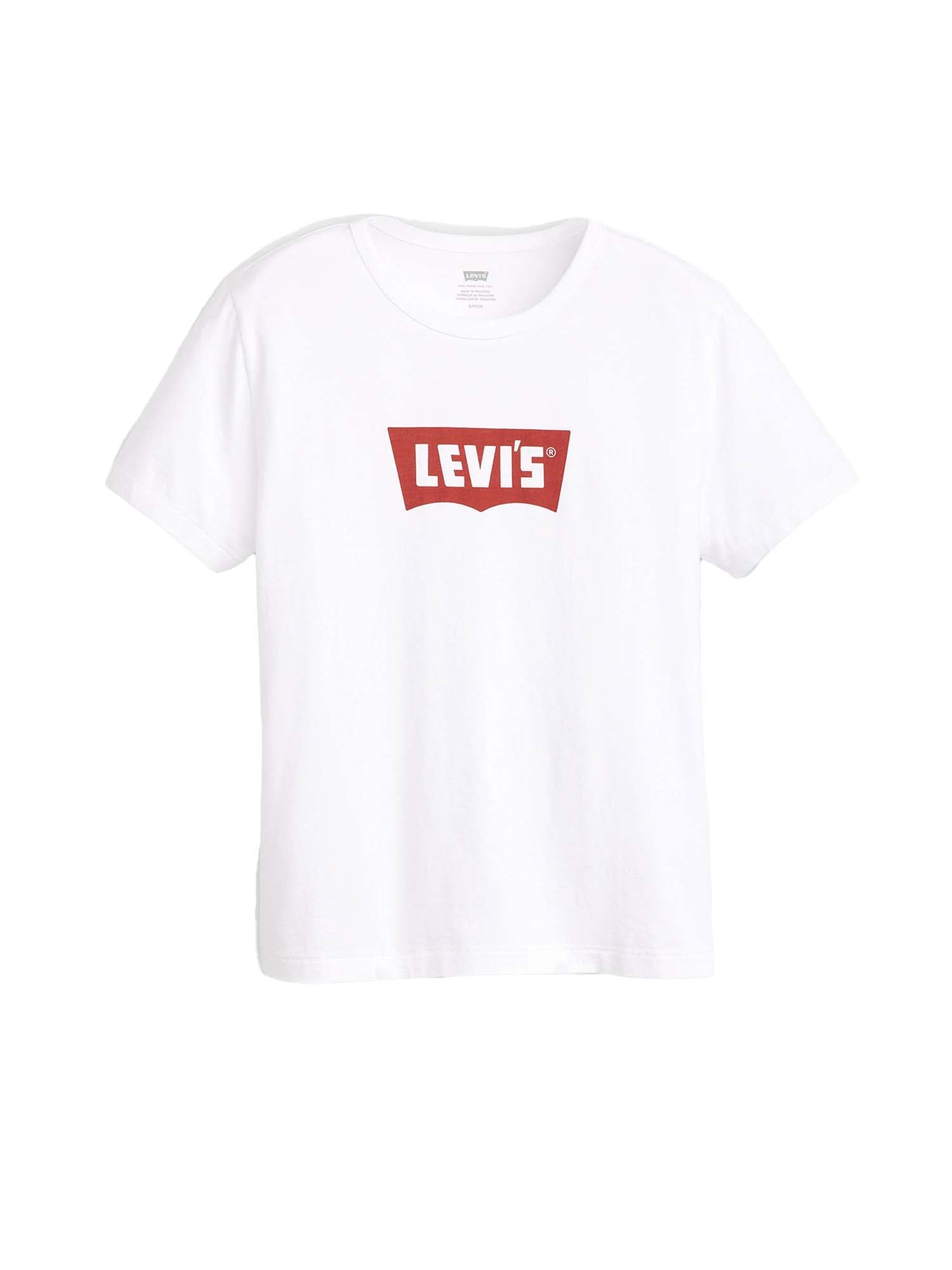 Levi's® T-shirt Iconic con stampa Bianco