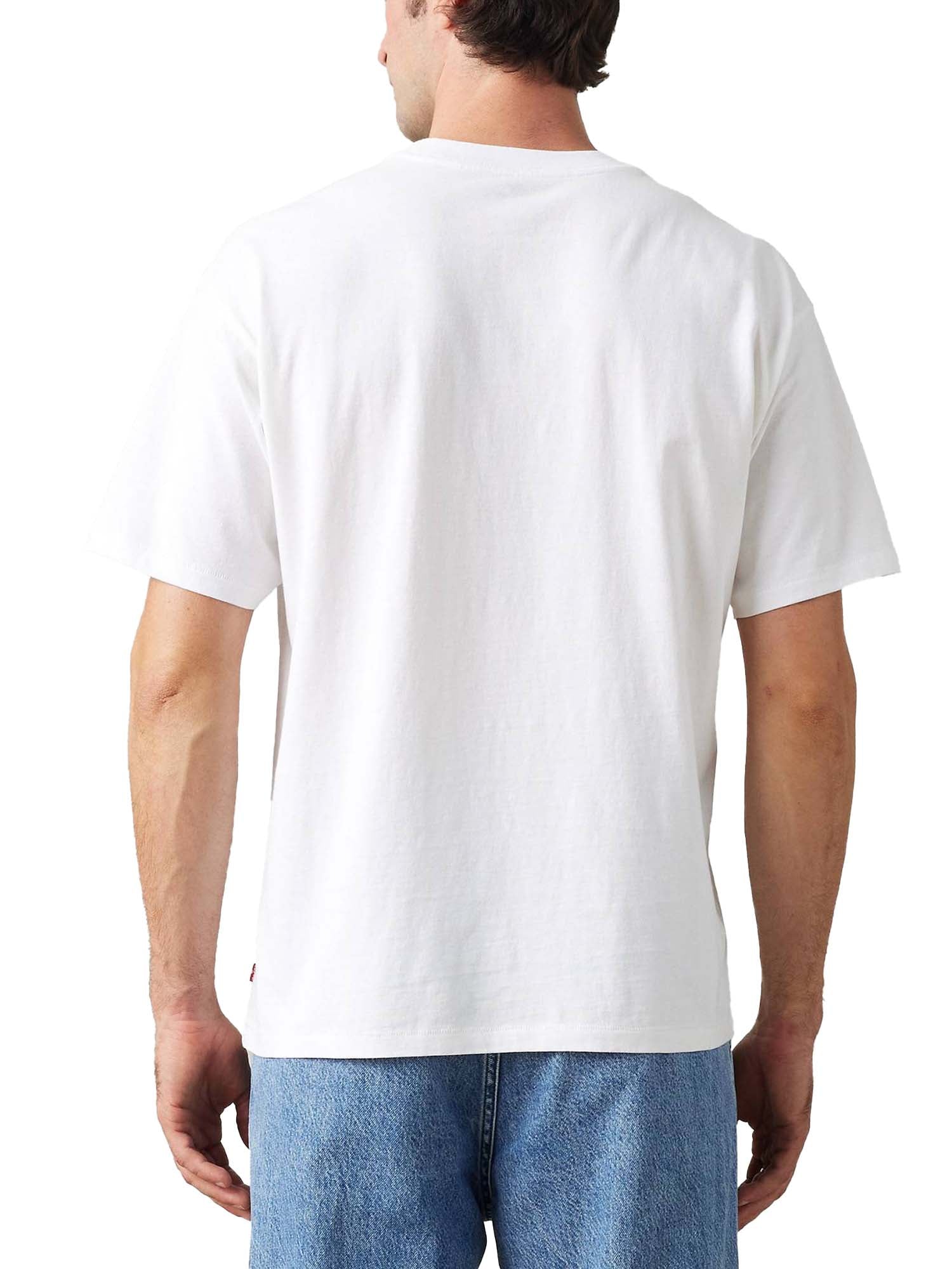 Levi's® T-shirt vintage con grafica Batwing Bianco