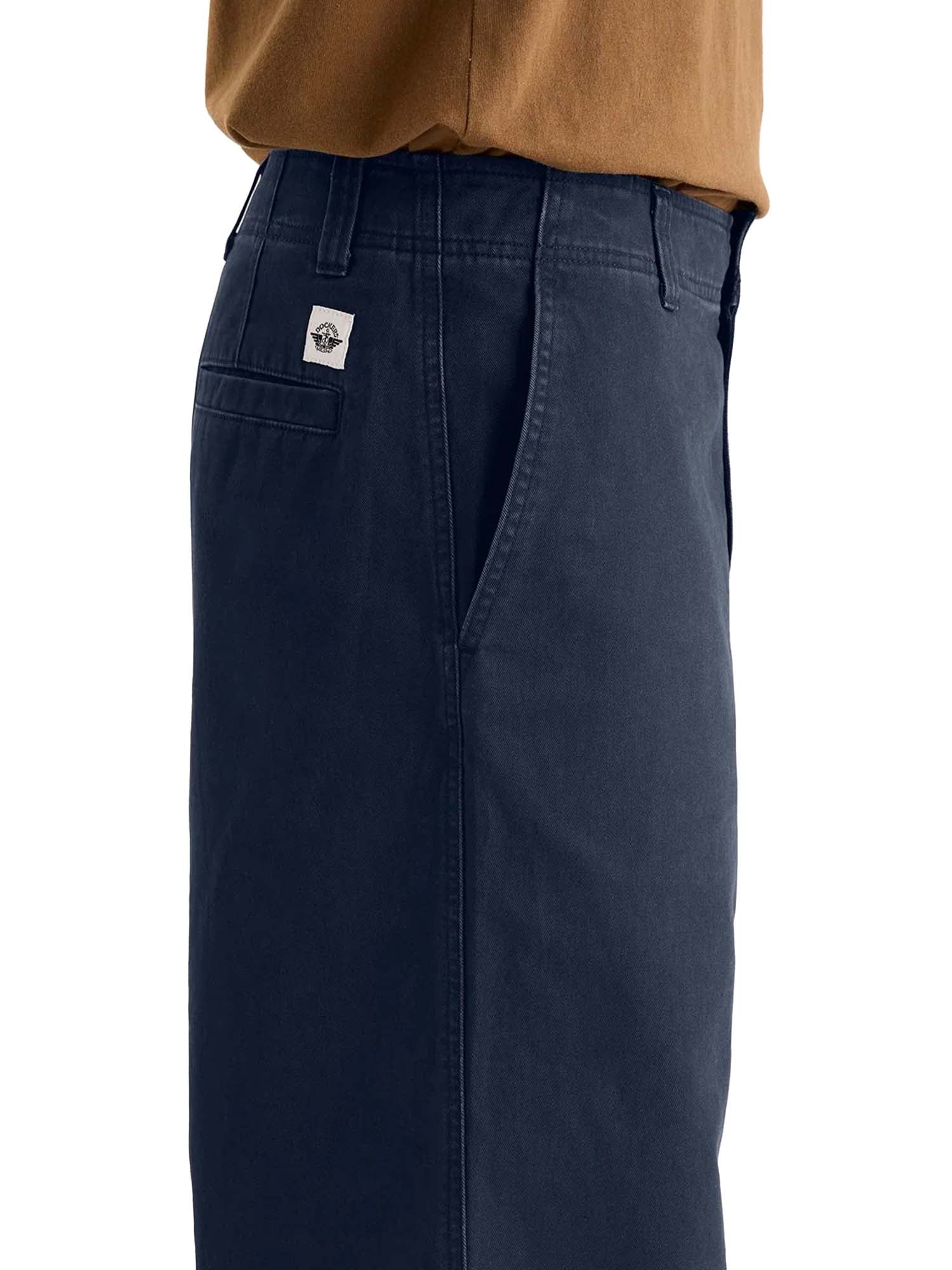 Dockers Pantaloni Dockers  86 Alpha Chino Loosee Blu