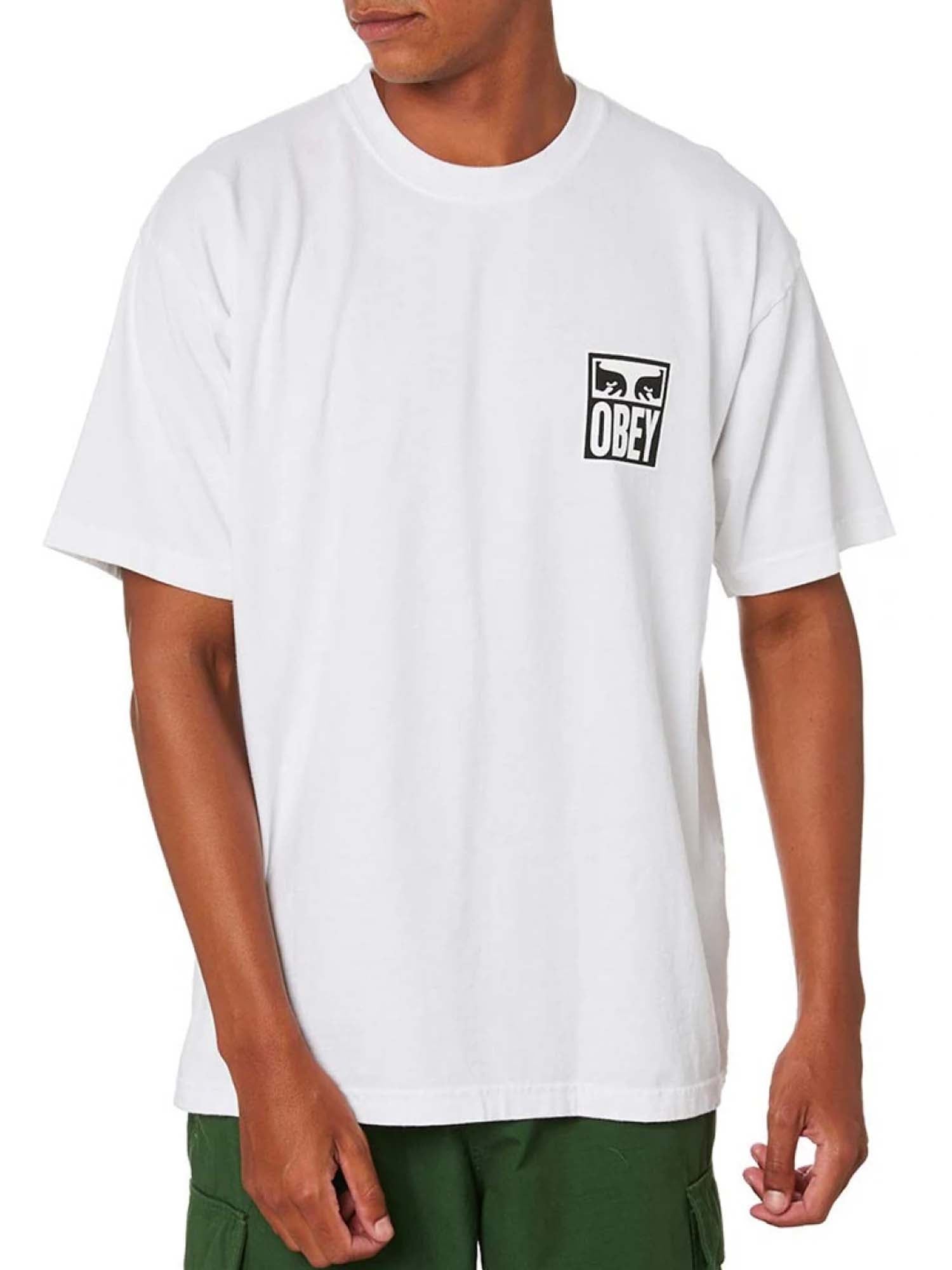 Obey Obey Eyes Icon 2 Classic Tee Bianco