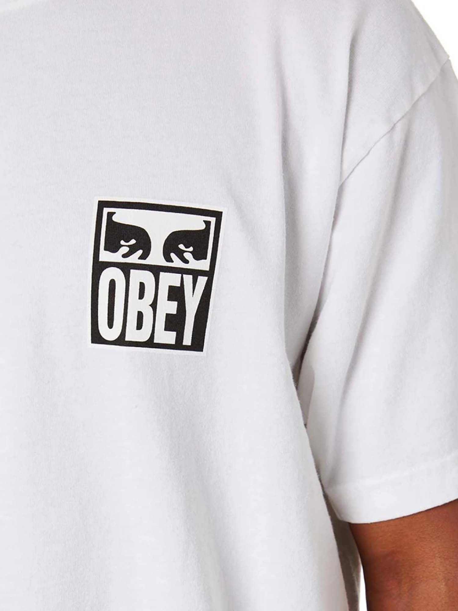 Obey Obey Eyes Icon 2 Classic Tee Bianco