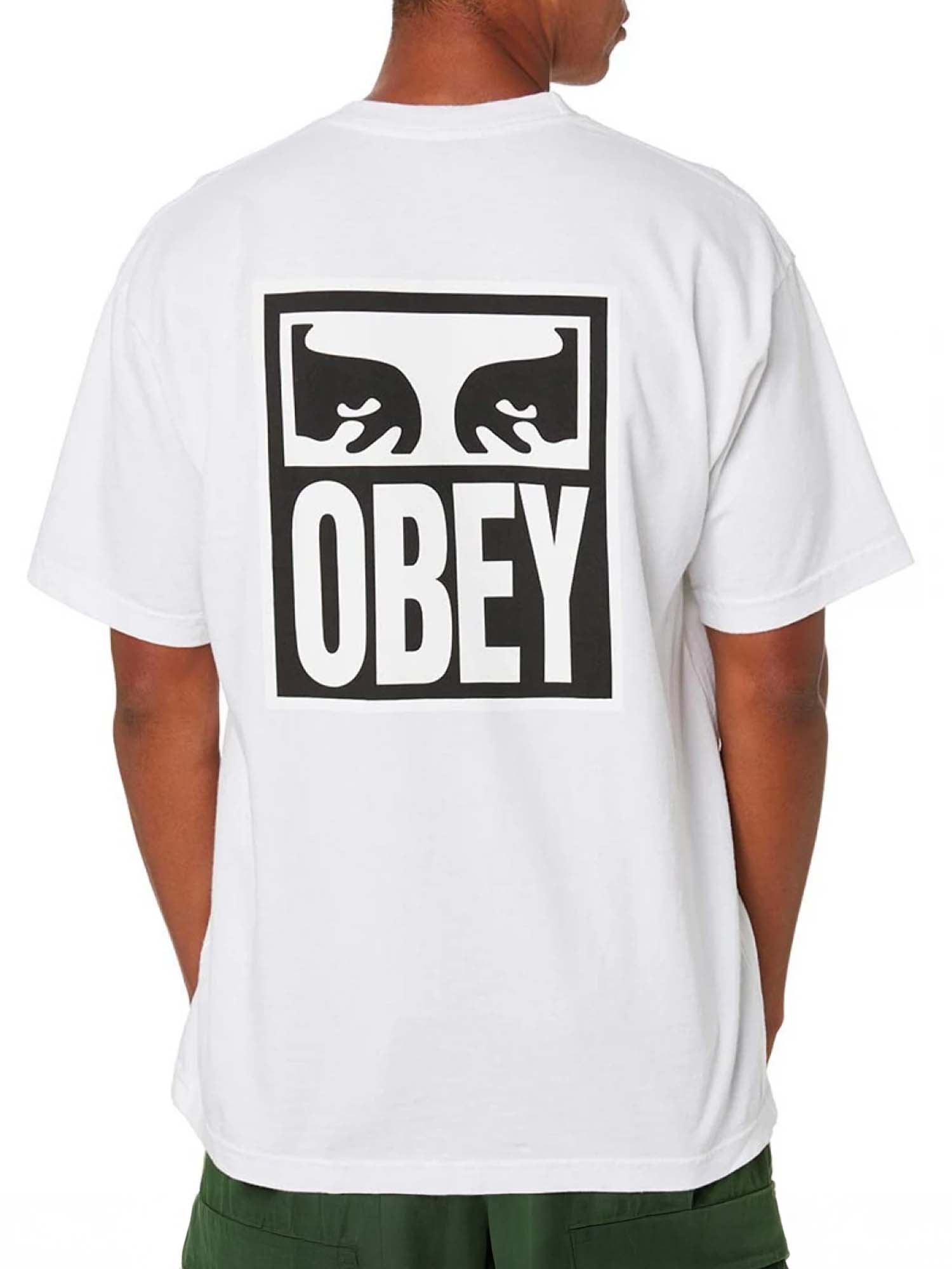 Obey Obey Eyes Icon 2 Classic Tee Bianco